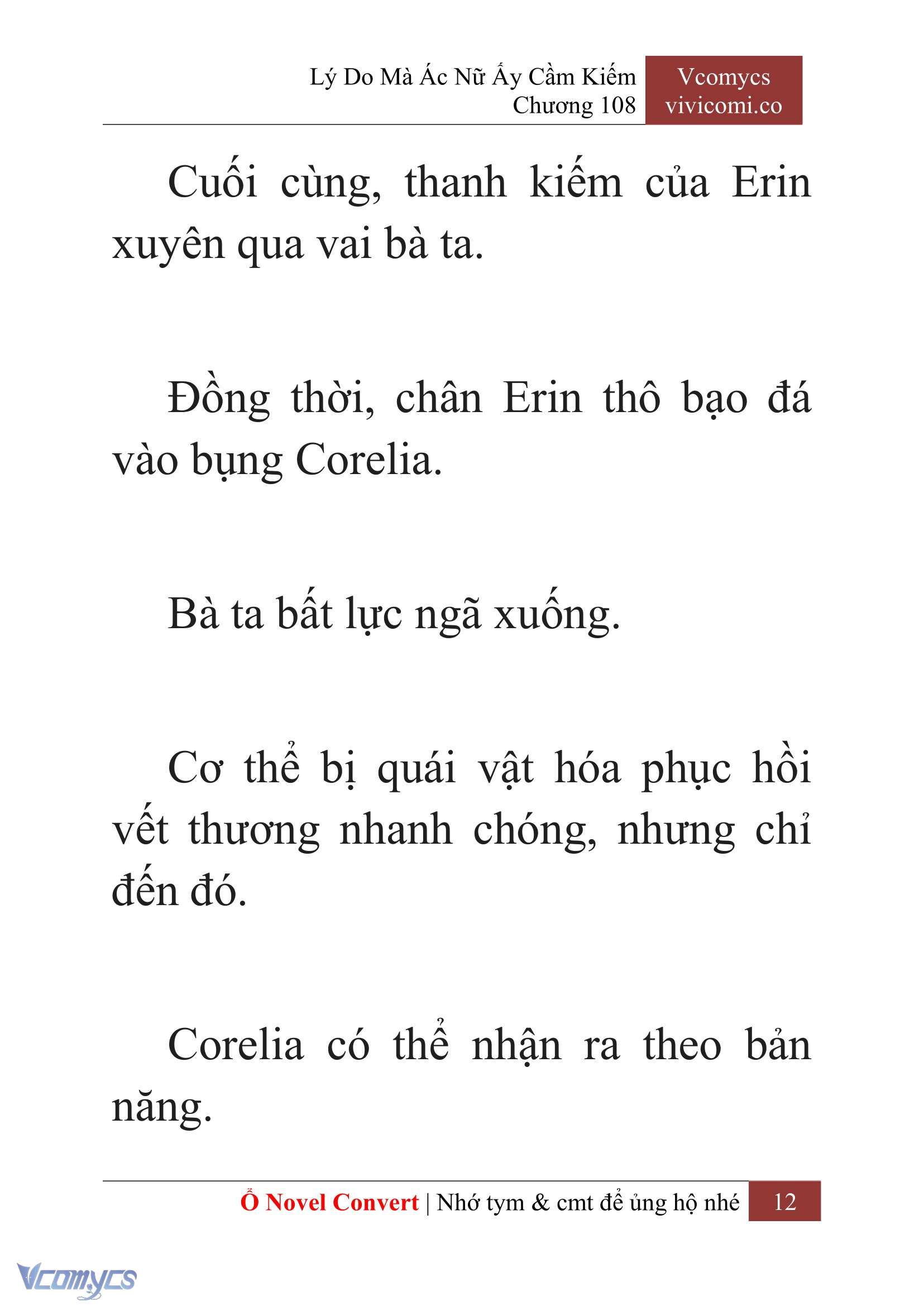[Novel] Lý Do Mà Ác Nữ Ấy Cầm Kiếm Chapter 108 - Trang 15