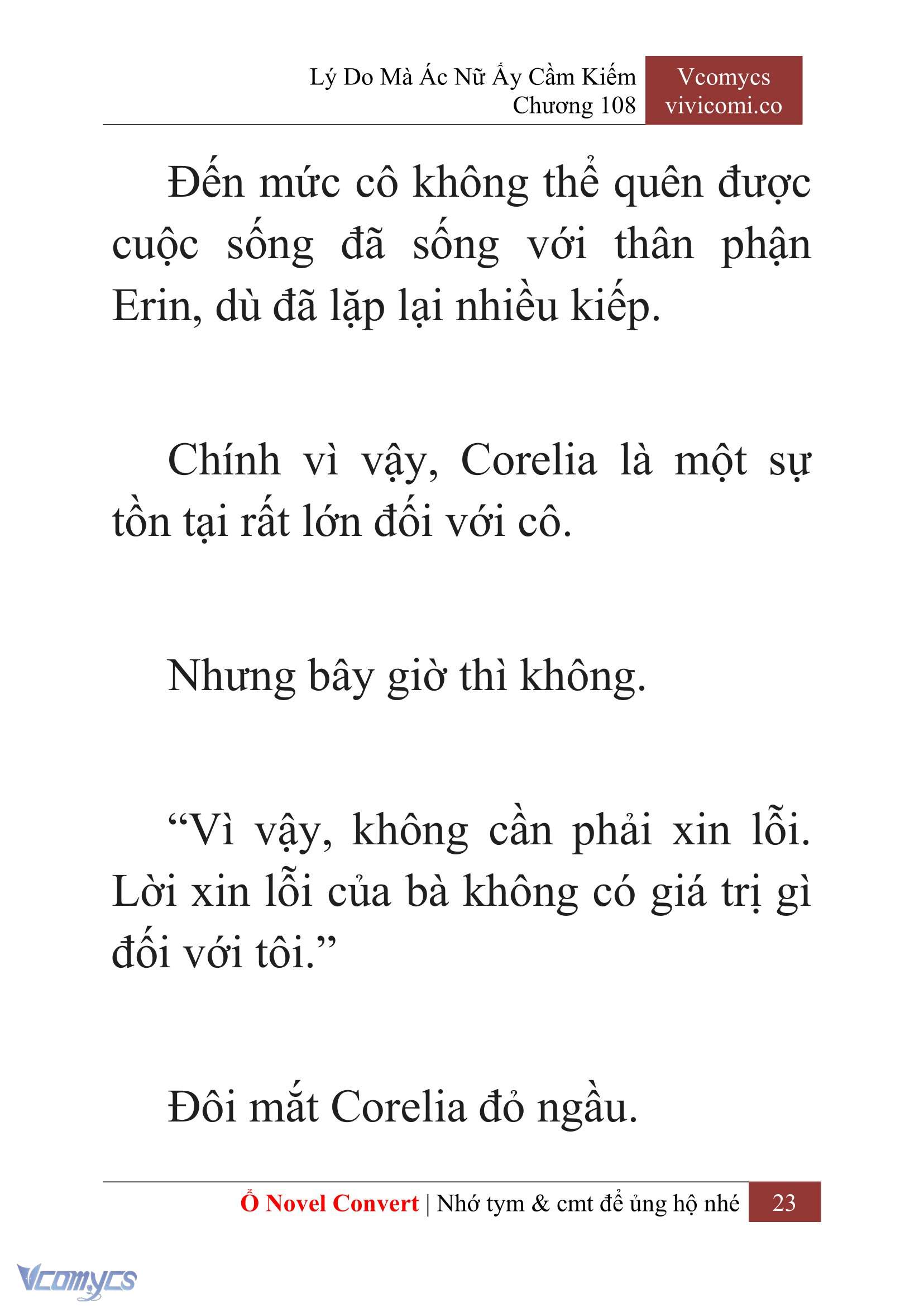 [Novel] Lý Do Mà Ác Nữ Ấy Cầm Kiếm Chapter 108 - Trang 26