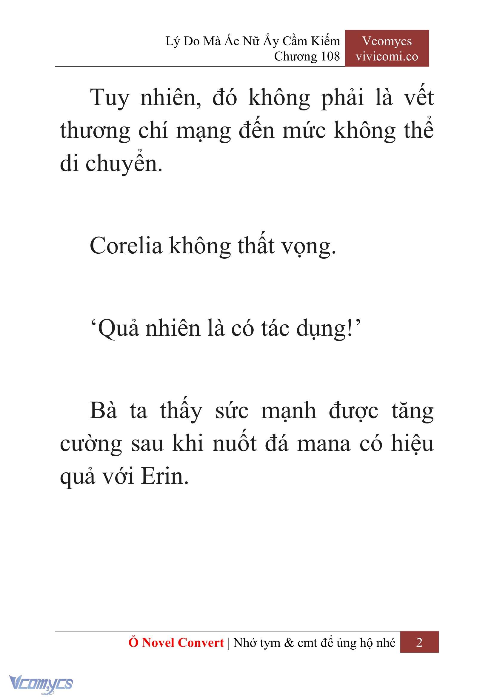 [Novel] Lý Do Mà Ác Nữ Ấy Cầm Kiếm Chapter 108 - Trang 5