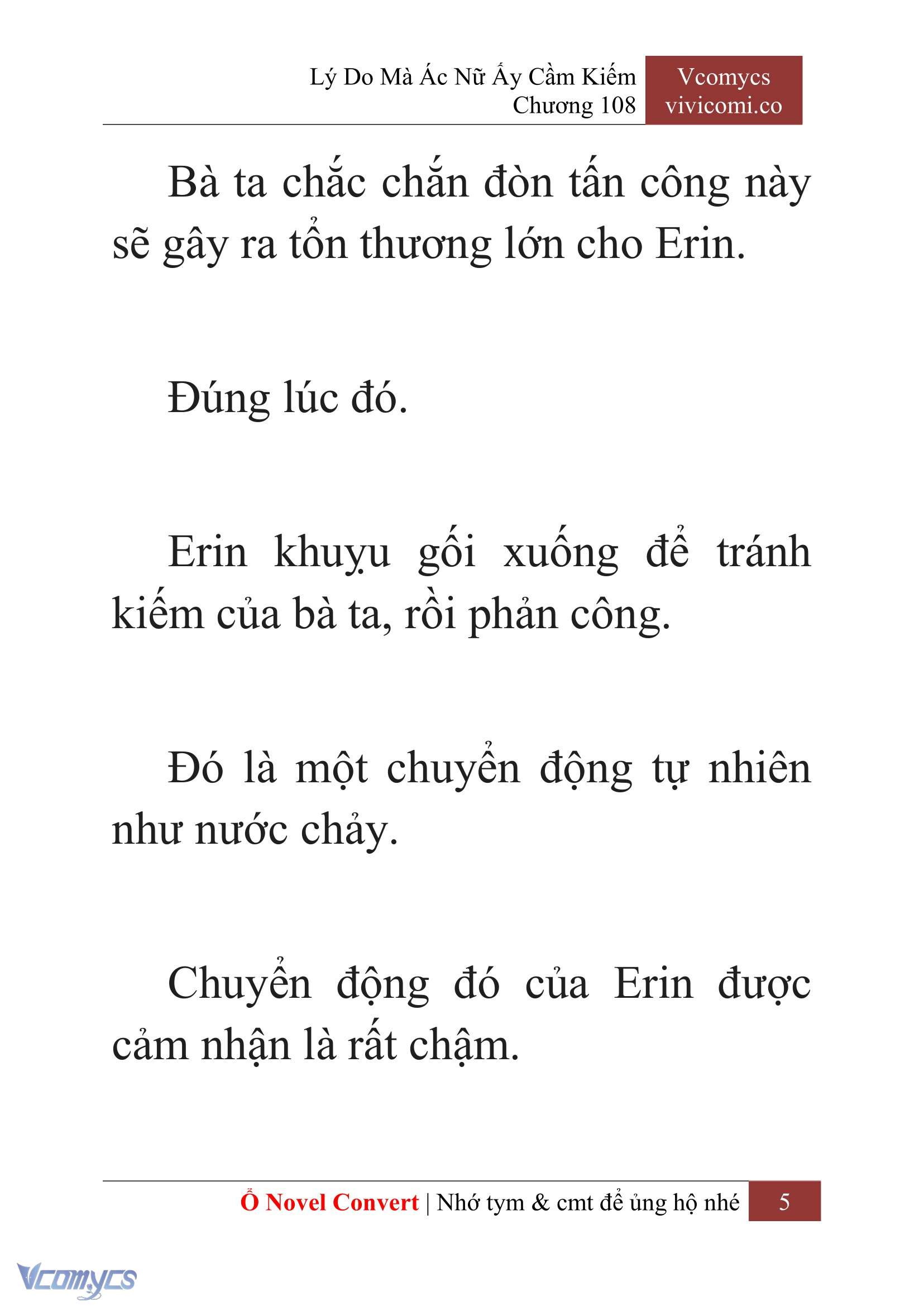 [Novel] Lý Do Mà Ác Nữ Ấy Cầm Kiếm Chapter 108 - Trang 8