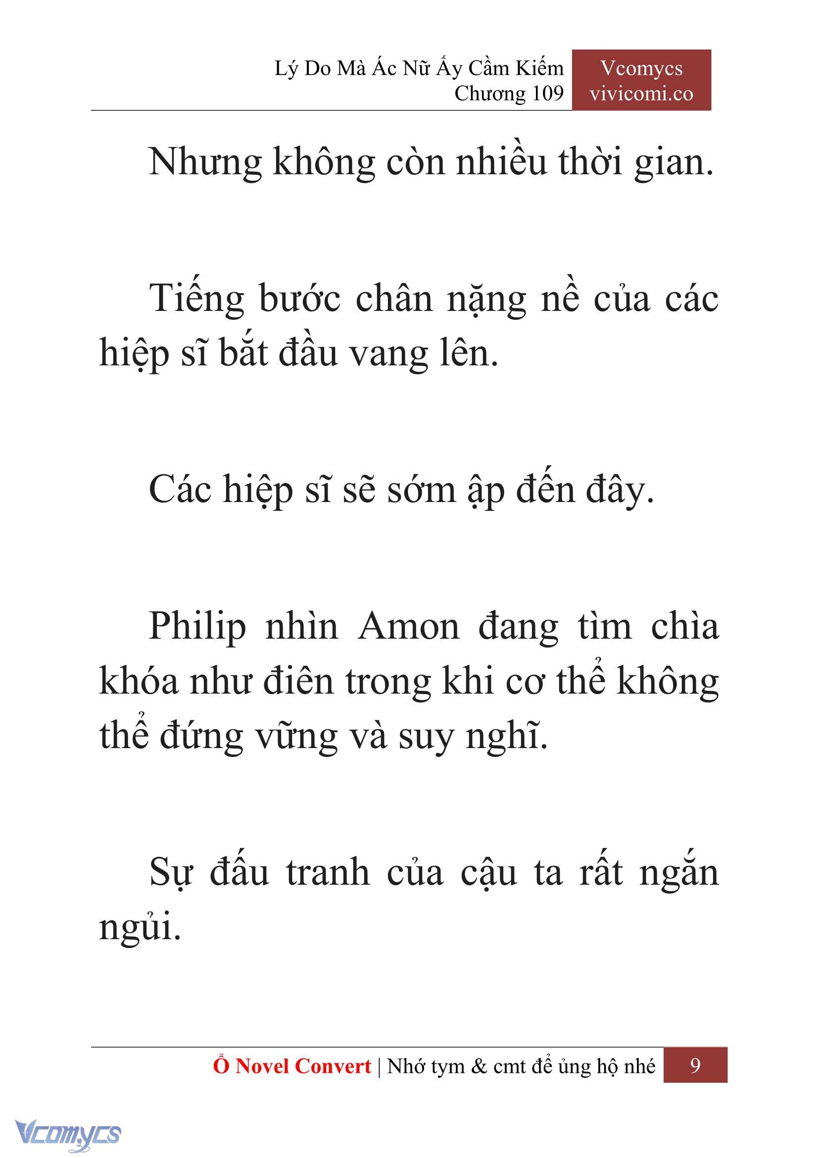 [Novel] Lý Do Mà Ác Nữ Ấy Cầm Kiếm Chapter 109 - Trang 12