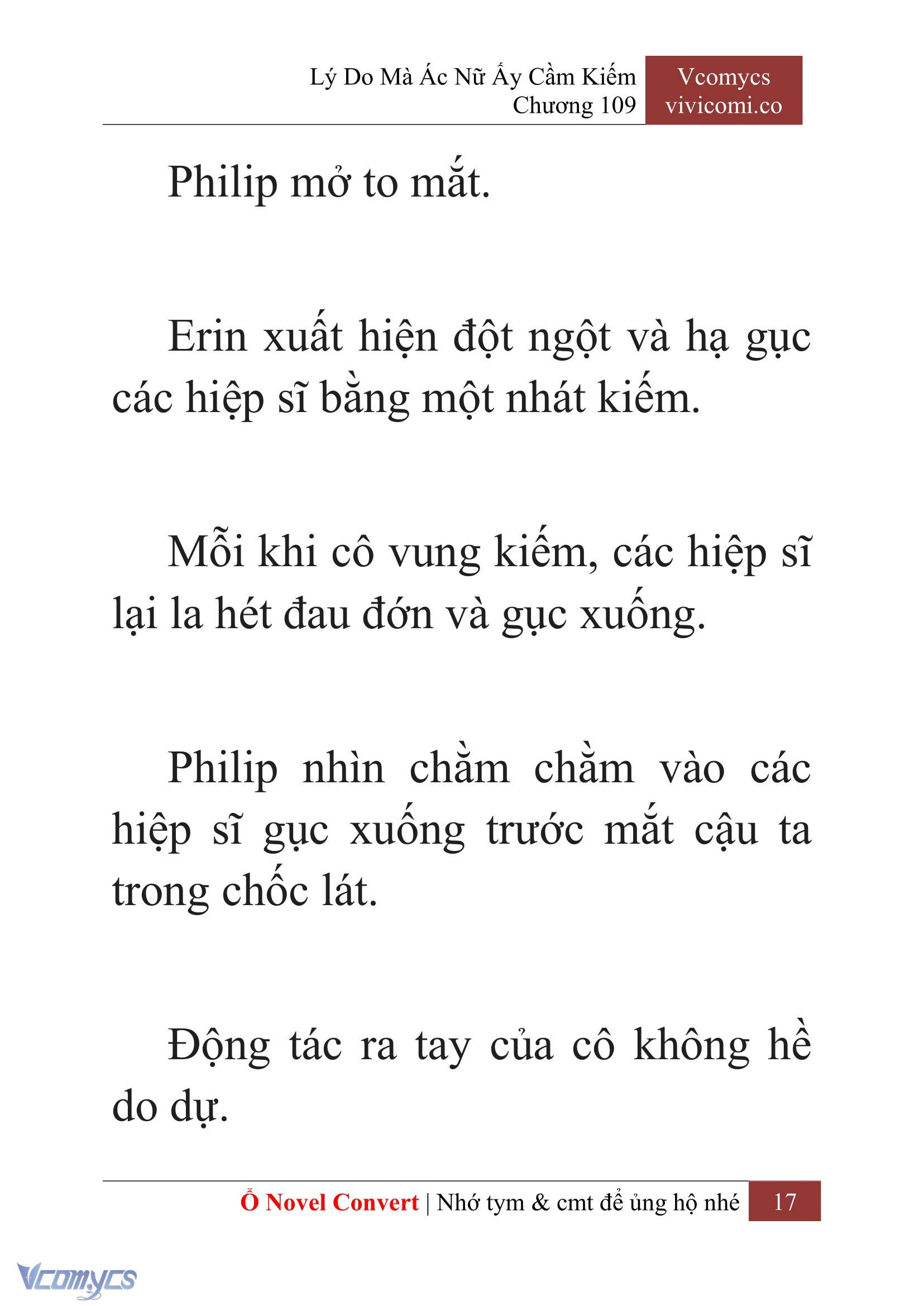 [Novel] Lý Do Mà Ác Nữ Ấy Cầm Kiếm Chapter 109 - Trang 20