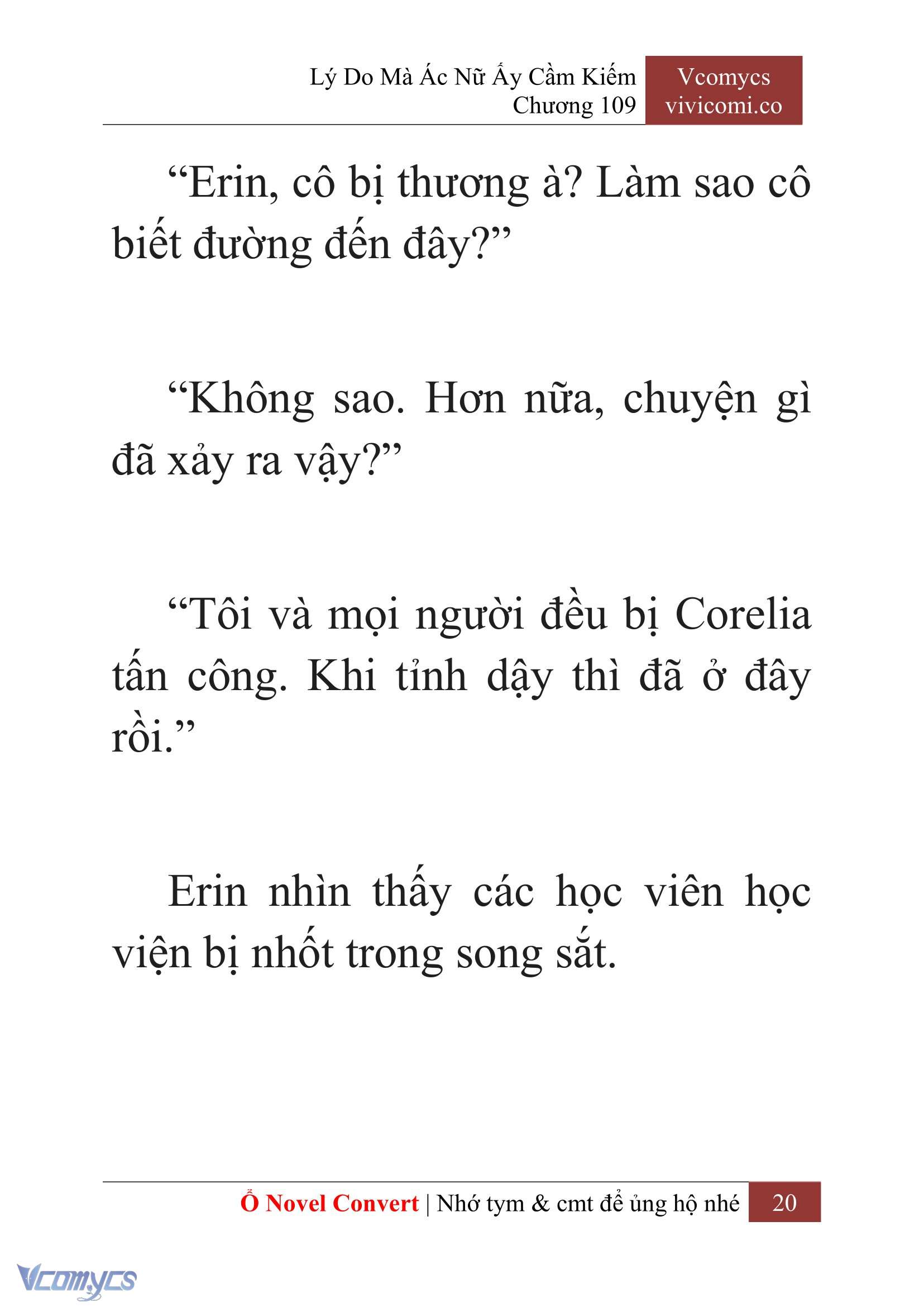 [Novel] Lý Do Mà Ác Nữ Ấy Cầm Kiếm Chapter 109 - Trang 23