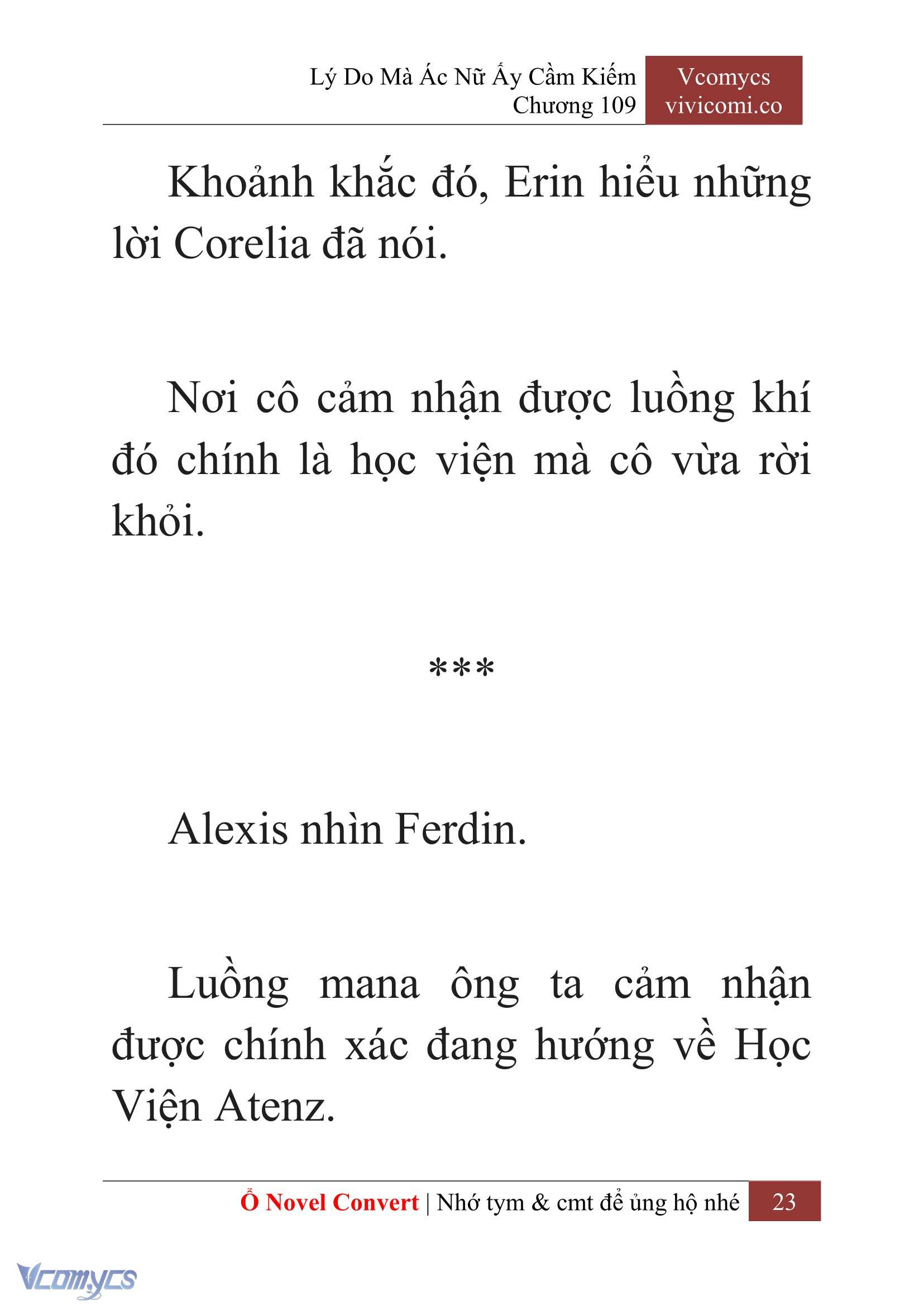 [Novel] Lý Do Mà Ác Nữ Ấy Cầm Kiếm Chapter 109 - Trang 26