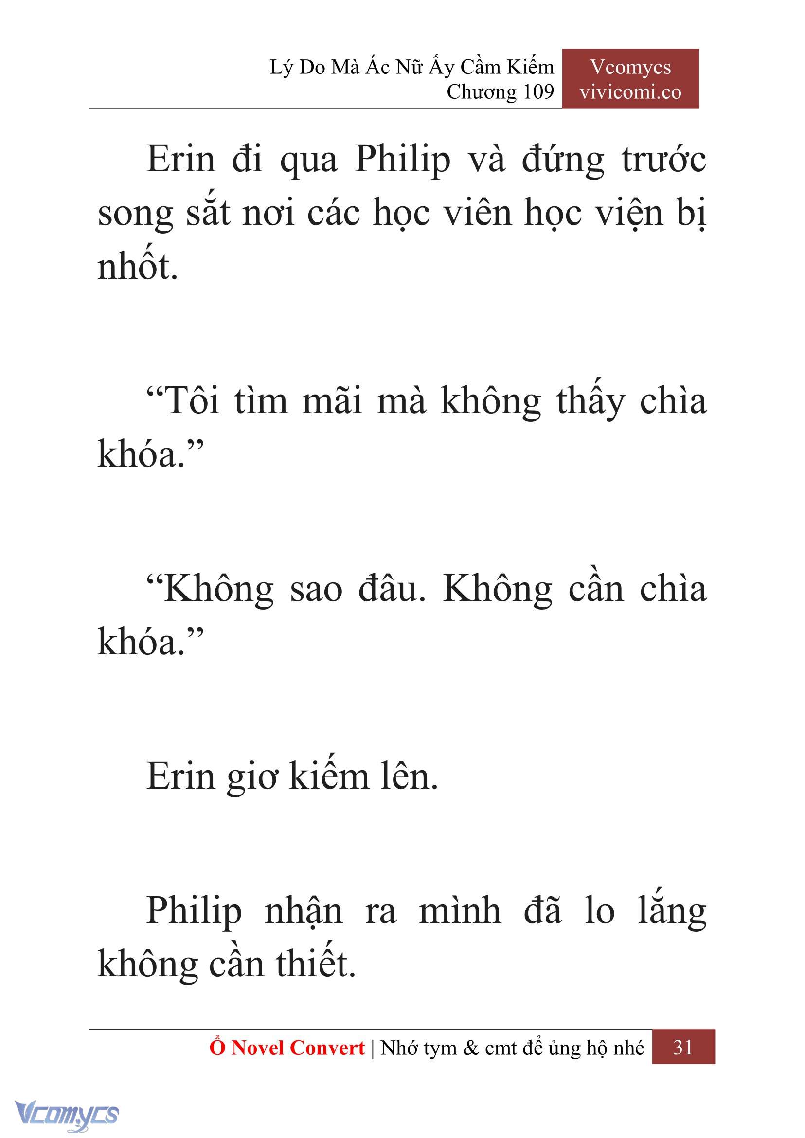 [Novel] Lý Do Mà Ác Nữ Ấy Cầm Kiếm Chapter 109 - Trang 34