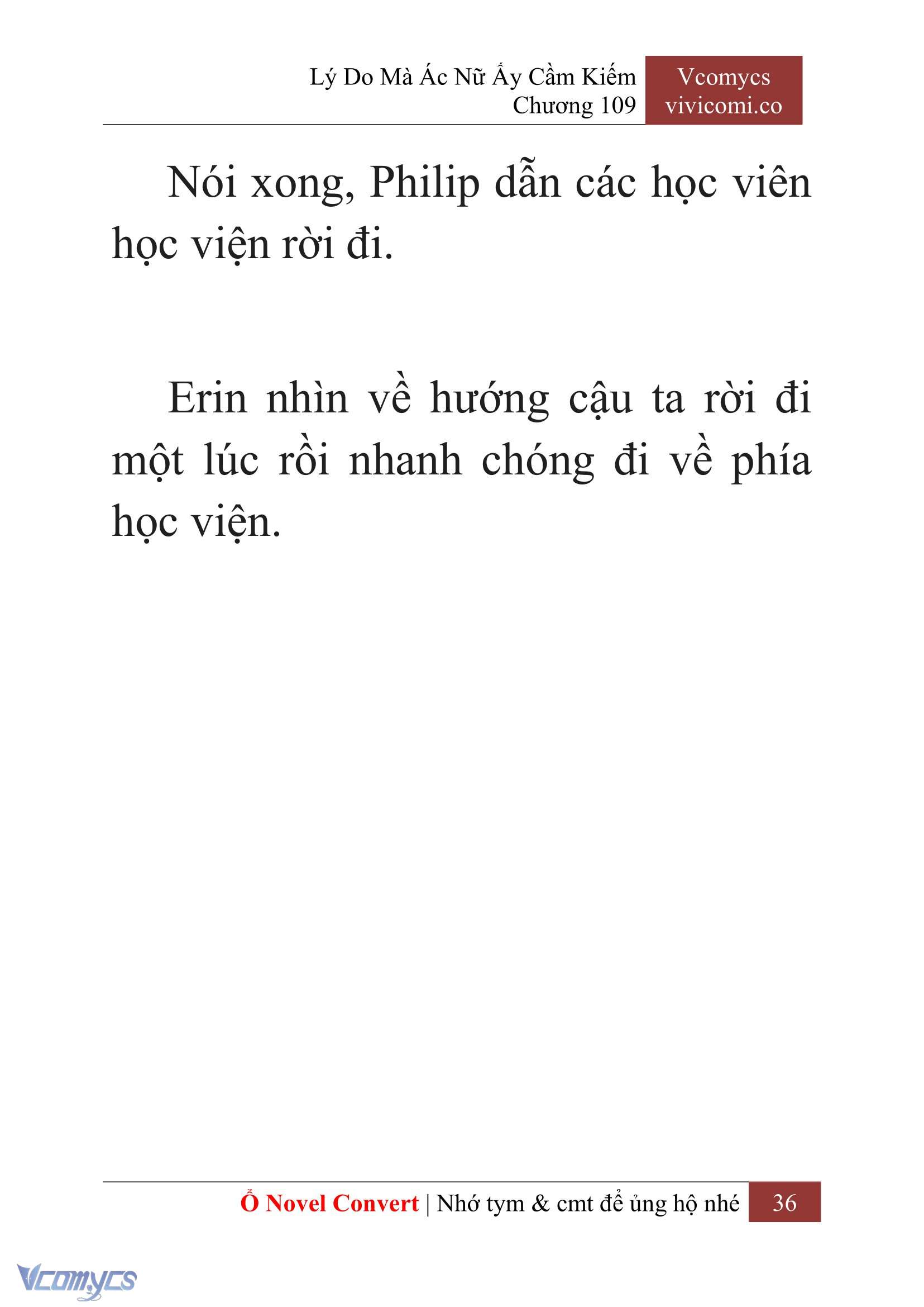 [Novel] Lý Do Mà Ác Nữ Ấy Cầm Kiếm Chapter 109 - Trang 38