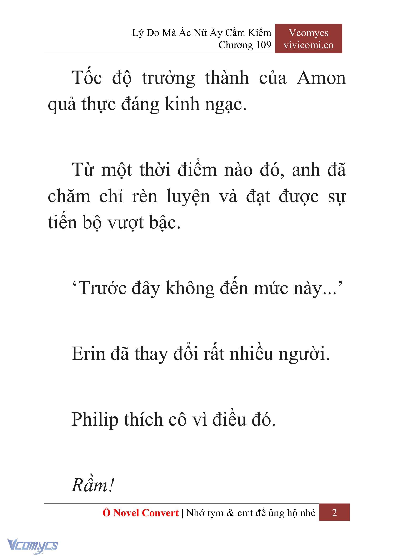 [Novel] Lý Do Mà Ác Nữ Ấy Cầm Kiếm Chapter 109 - Trang 5