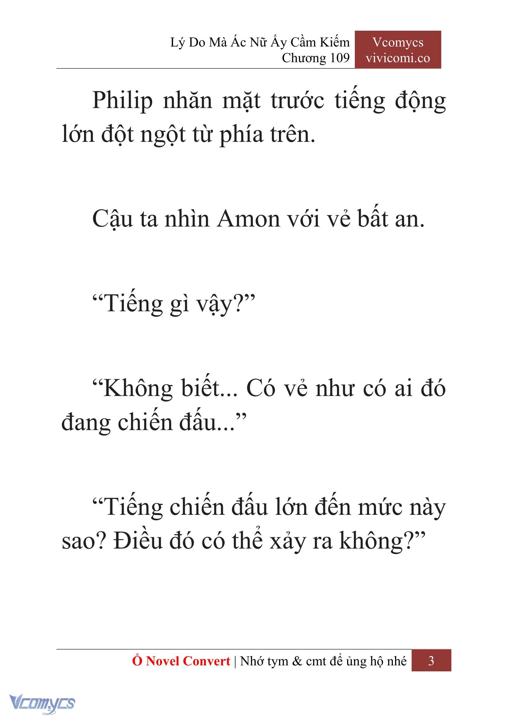 [Novel] Lý Do Mà Ác Nữ Ấy Cầm Kiếm Chapter 109 - Trang 6