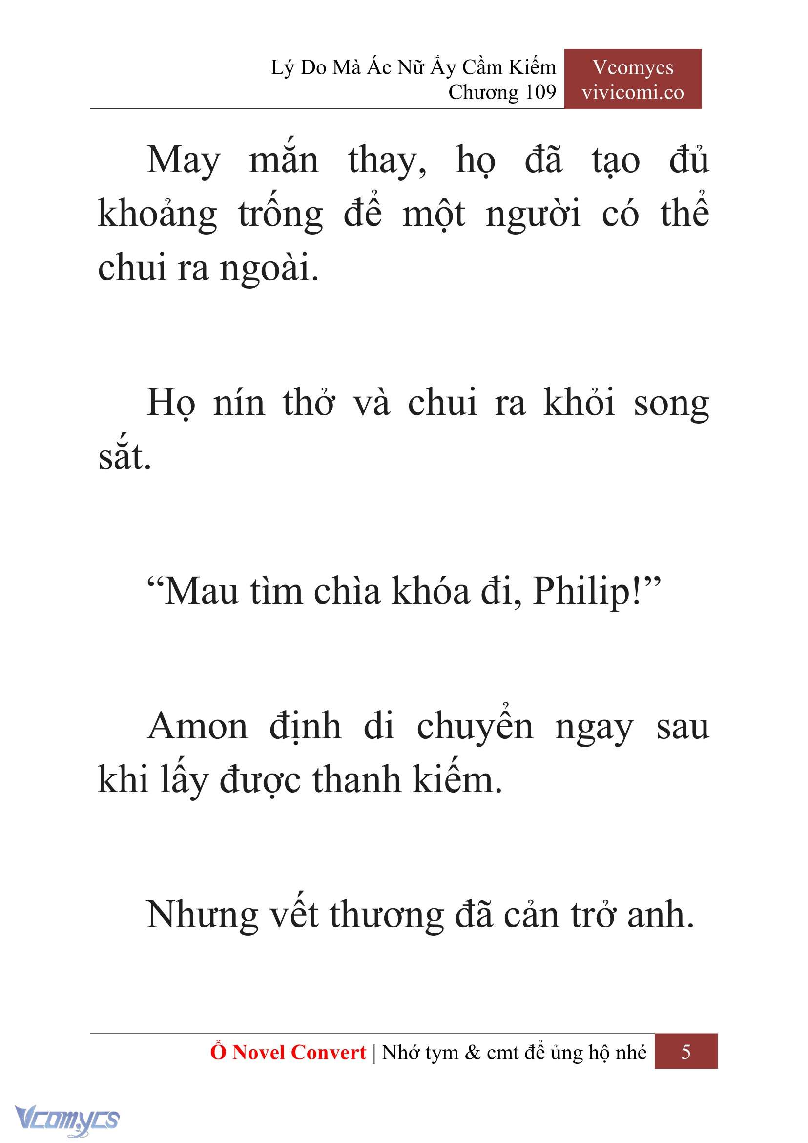 [Novel] Lý Do Mà Ác Nữ Ấy Cầm Kiếm Chapter 109 - Trang 8