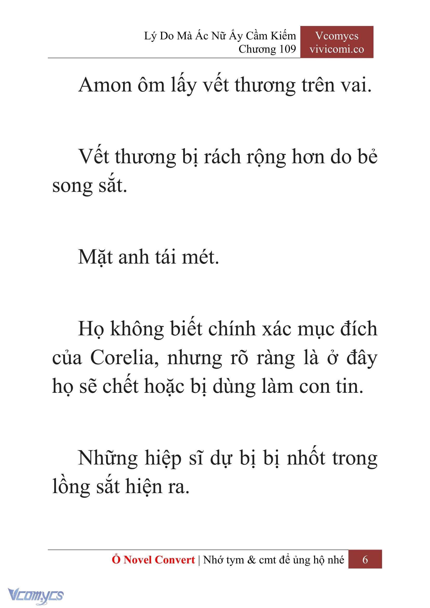 [Novel] Lý Do Mà Ác Nữ Ấy Cầm Kiếm Chapter 109 - Trang 9