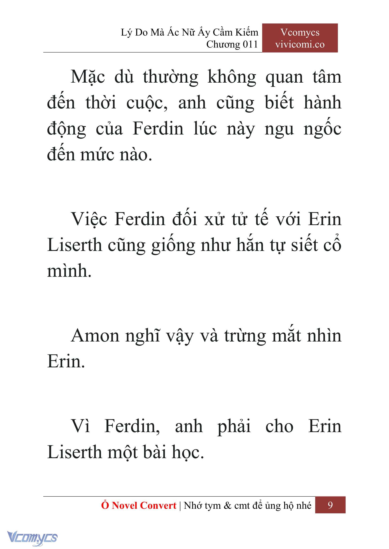 [Novel] Lý Do Mà Ác Nữ Ấy Cầm Kiếm Chapter 11 - Trang 12