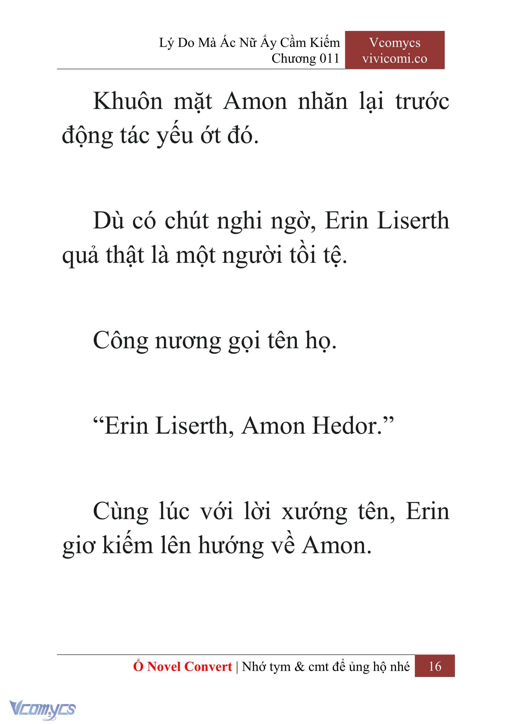 [Novel] Lý Do Mà Ác Nữ Ấy Cầm Kiếm Chapter 11 - Trang 19