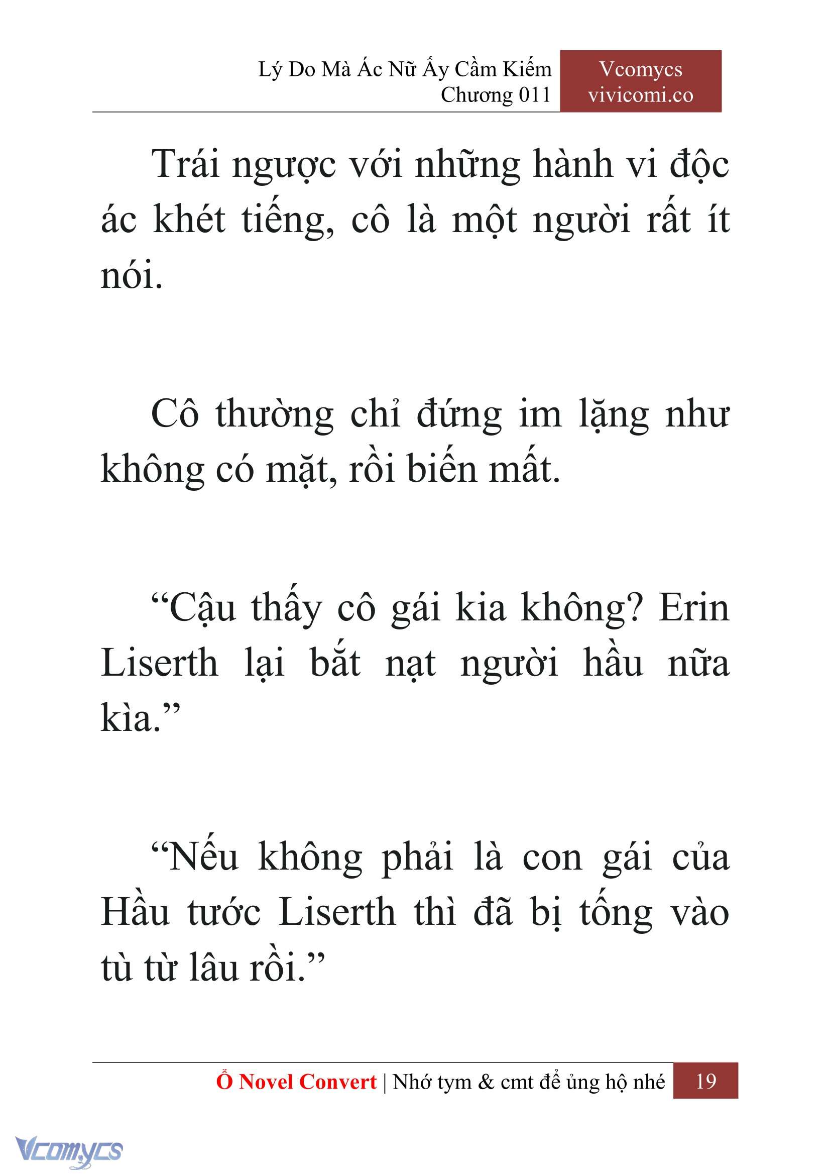[Novel] Lý Do Mà Ác Nữ Ấy Cầm Kiếm Chapter 11 - Trang 22