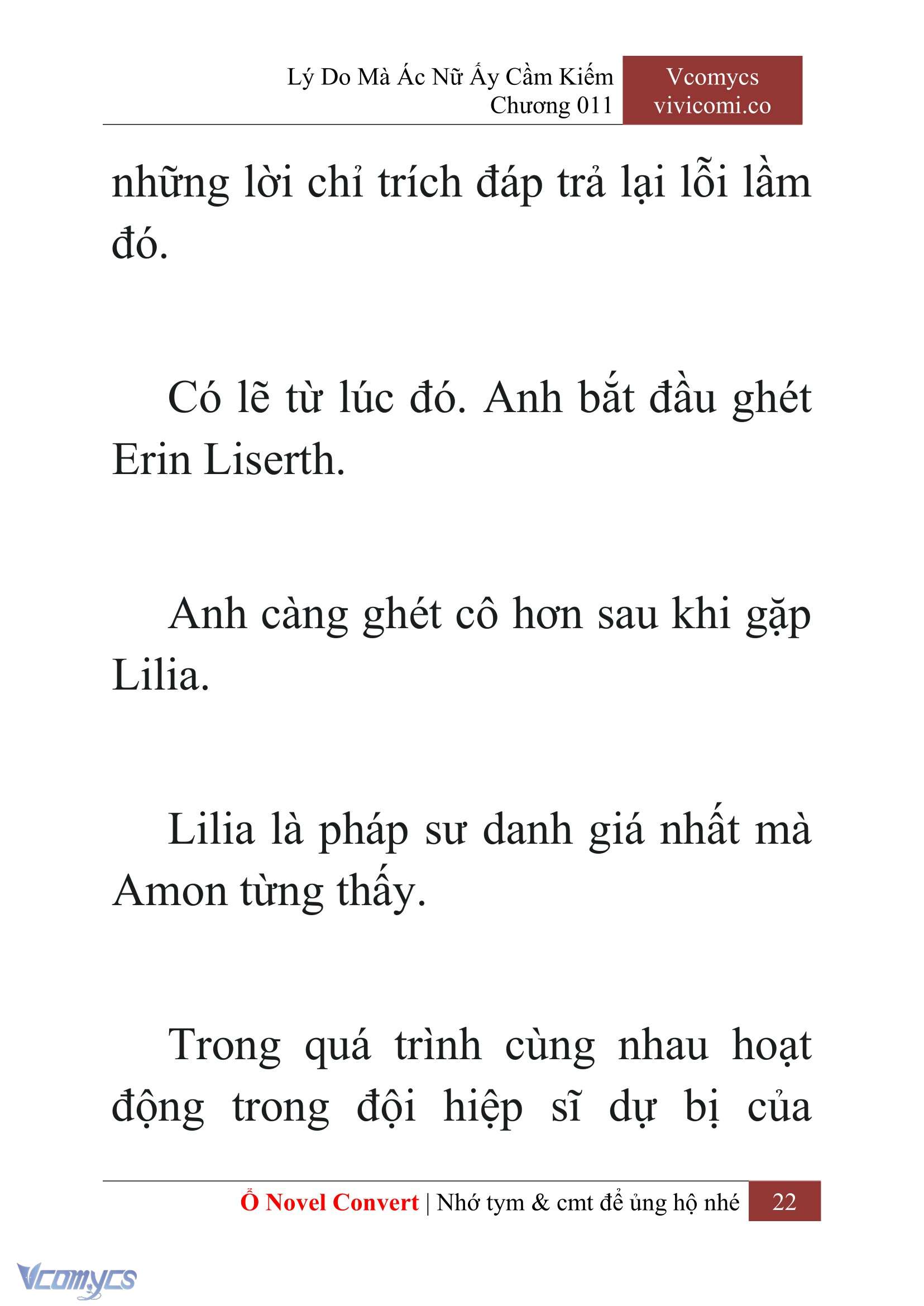 [Novel] Lý Do Mà Ác Nữ Ấy Cầm Kiếm Chapter 11 - Trang 25