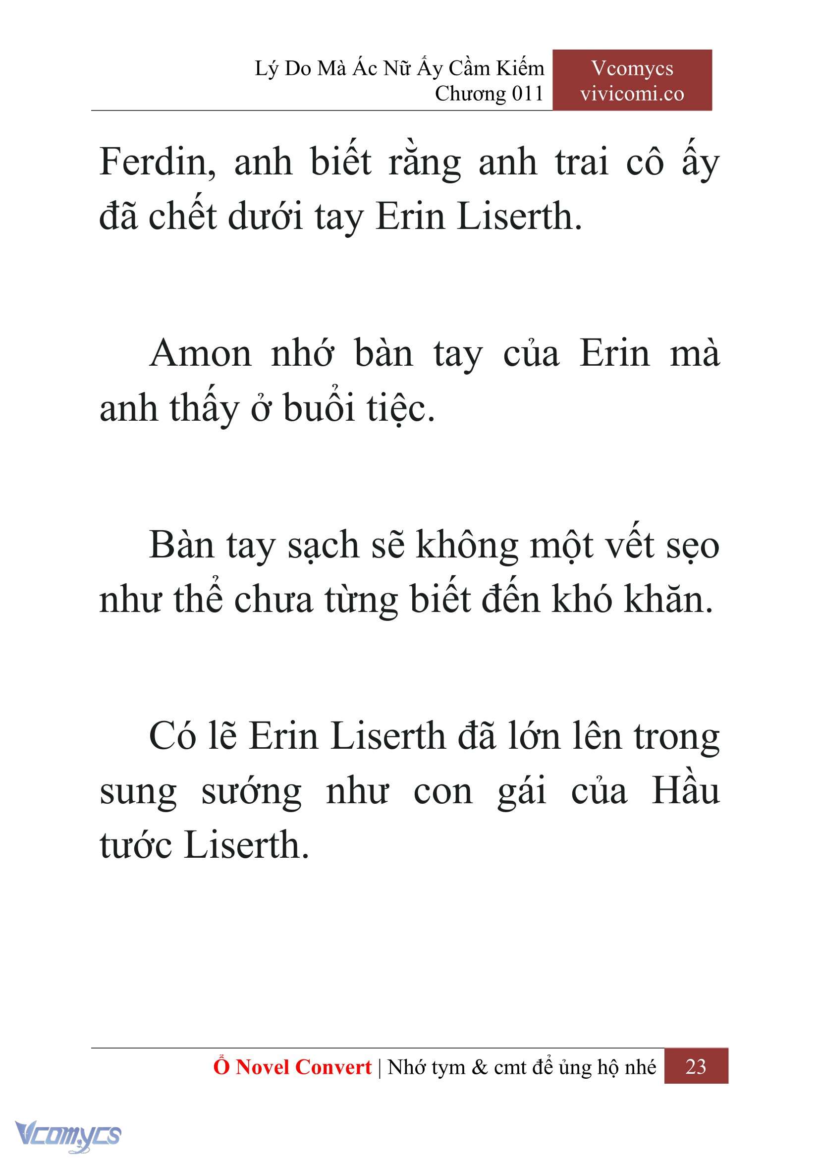 [Novel] Lý Do Mà Ác Nữ Ấy Cầm Kiếm Chapter 11 - Trang 26