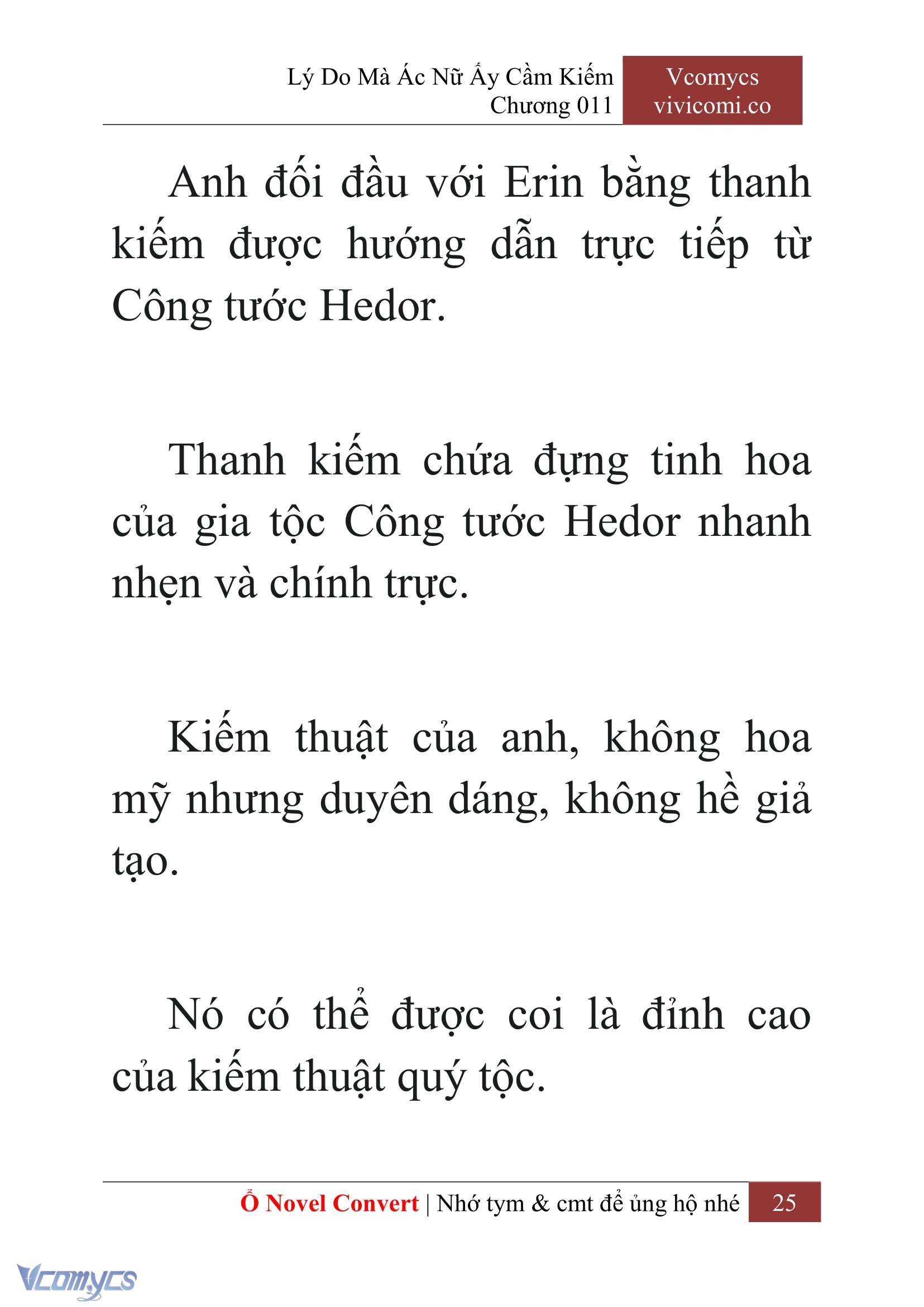[Novel] Lý Do Mà Ác Nữ Ấy Cầm Kiếm Chapter 11 - Trang 28