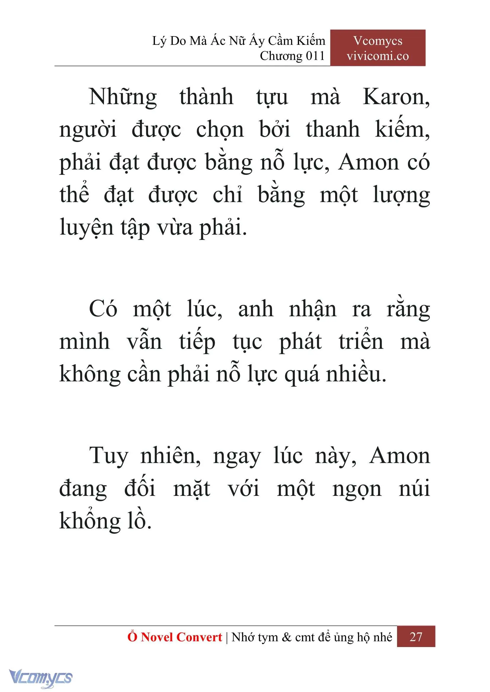 [Novel] Lý Do Mà Ác Nữ Ấy Cầm Kiếm Chapter 11 - Trang 30