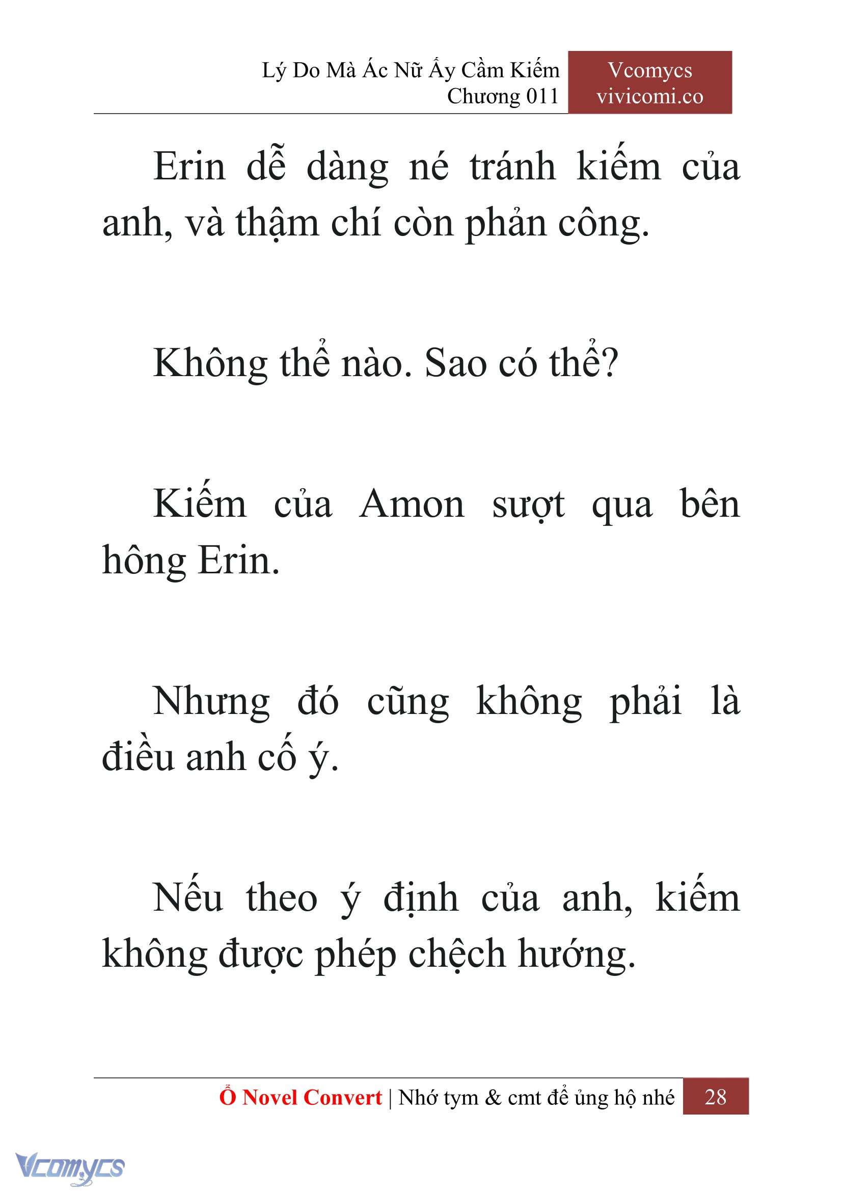 [Novel] Lý Do Mà Ác Nữ Ấy Cầm Kiếm Chapter 11 - Trang 31