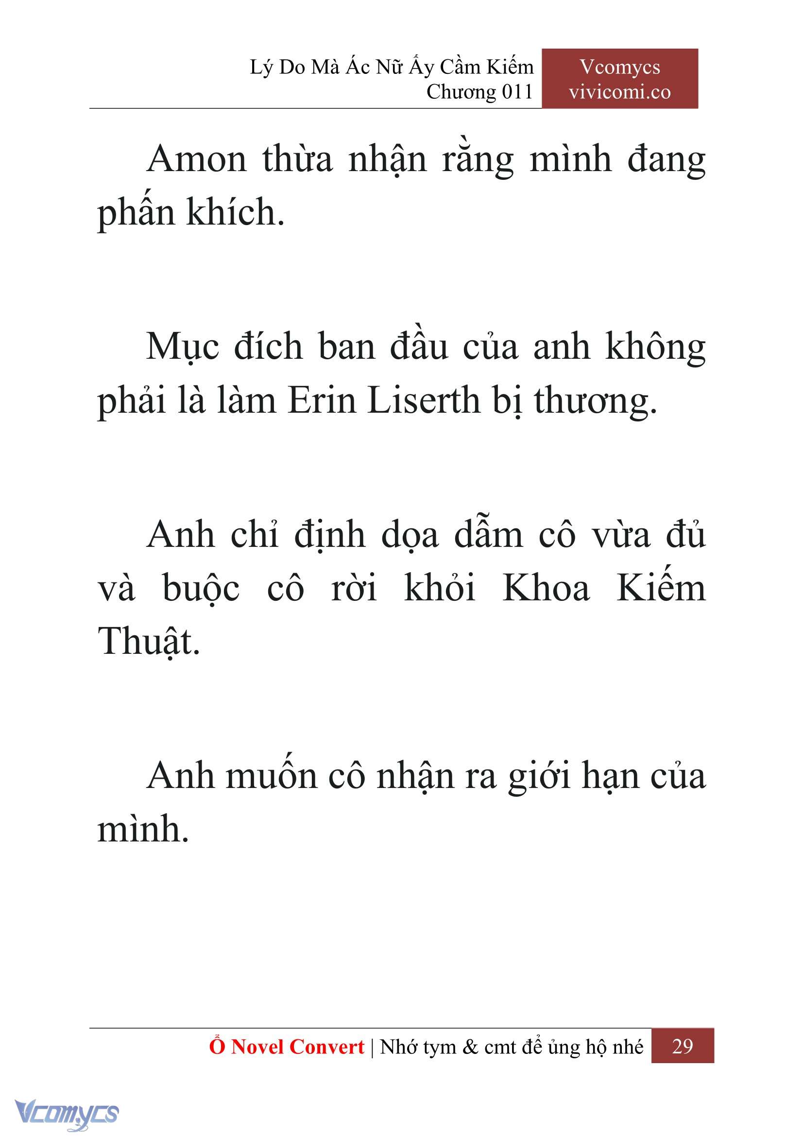 [Novel] Lý Do Mà Ác Nữ Ấy Cầm Kiếm Chapter 11 - Trang 32