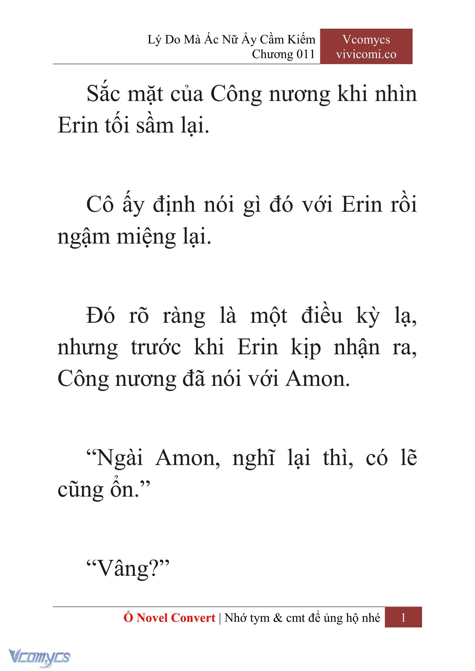[Novel] Lý Do Mà Ác Nữ Ấy Cầm Kiếm Chapter 11 - Trang 4