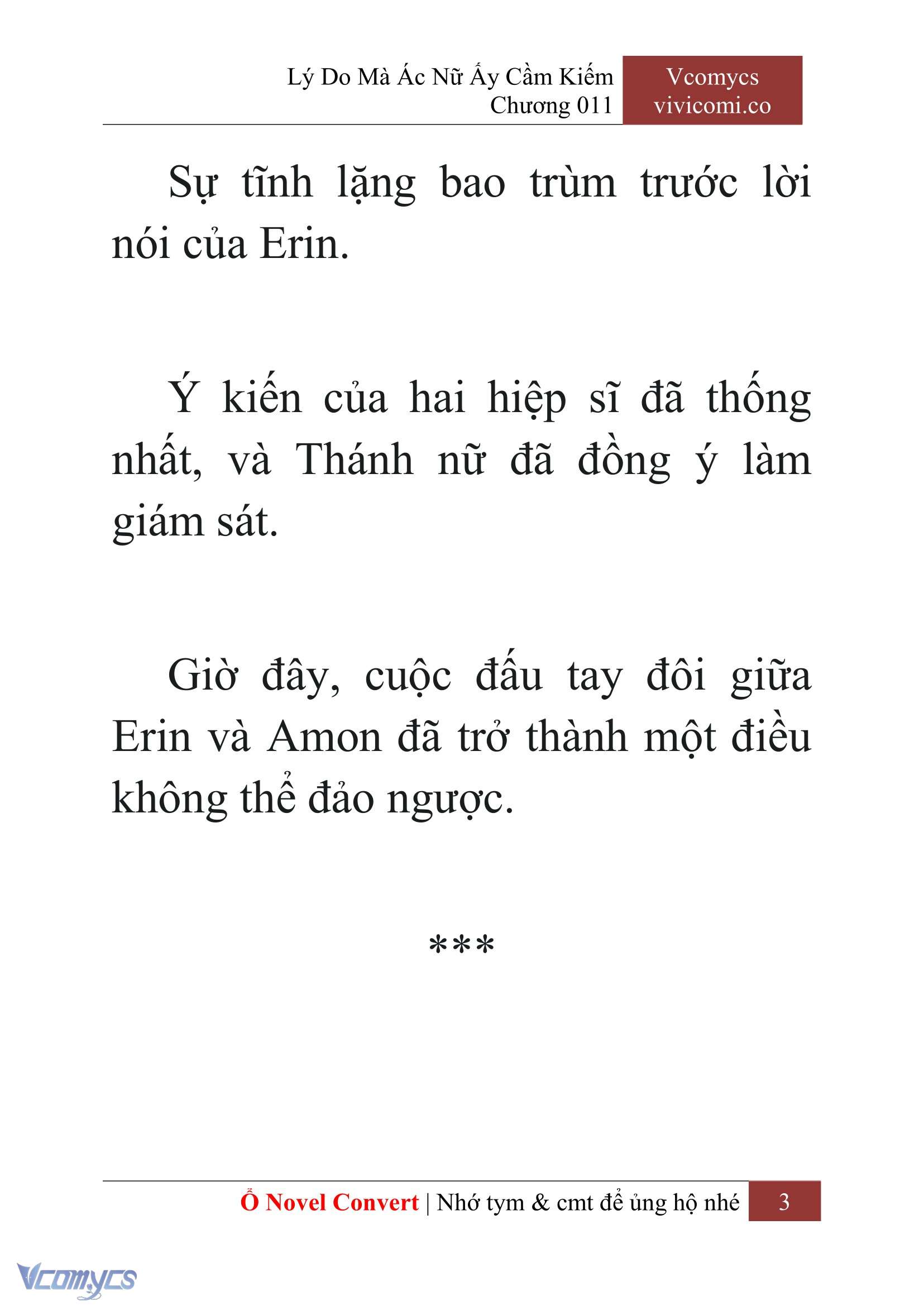 [Novel] Lý Do Mà Ác Nữ Ấy Cầm Kiếm Chapter 11 - Trang 6