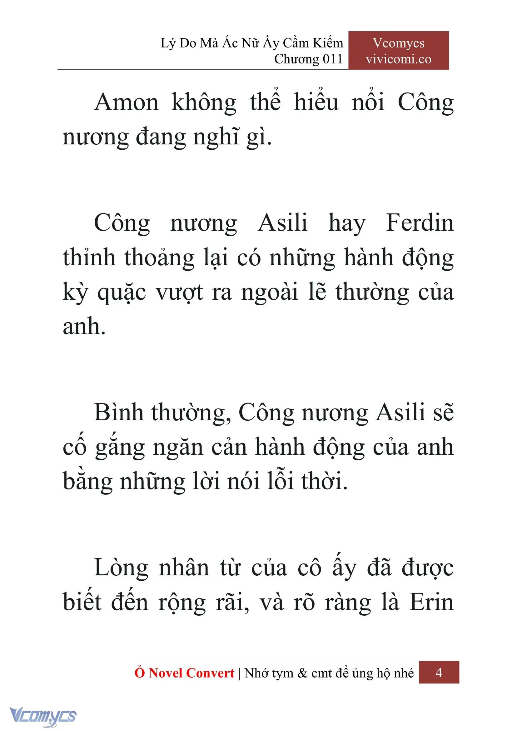 [Novel] Lý Do Mà Ác Nữ Ấy Cầm Kiếm Chapter 11 - Trang 7
