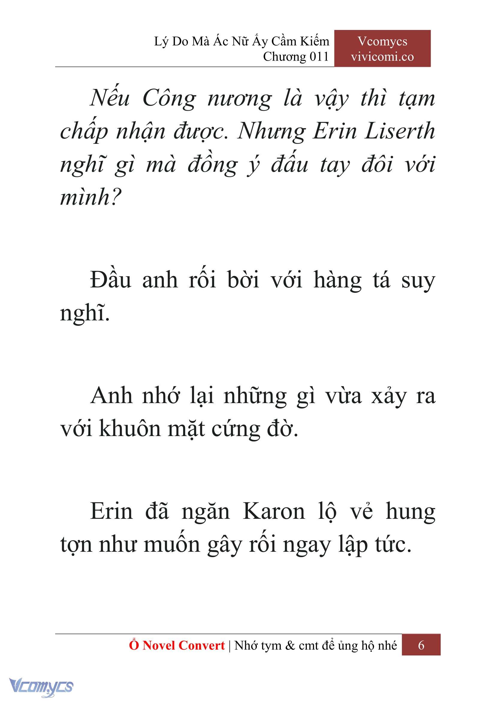 [Novel] Lý Do Mà Ác Nữ Ấy Cầm Kiếm Chapter 11 - Trang 9