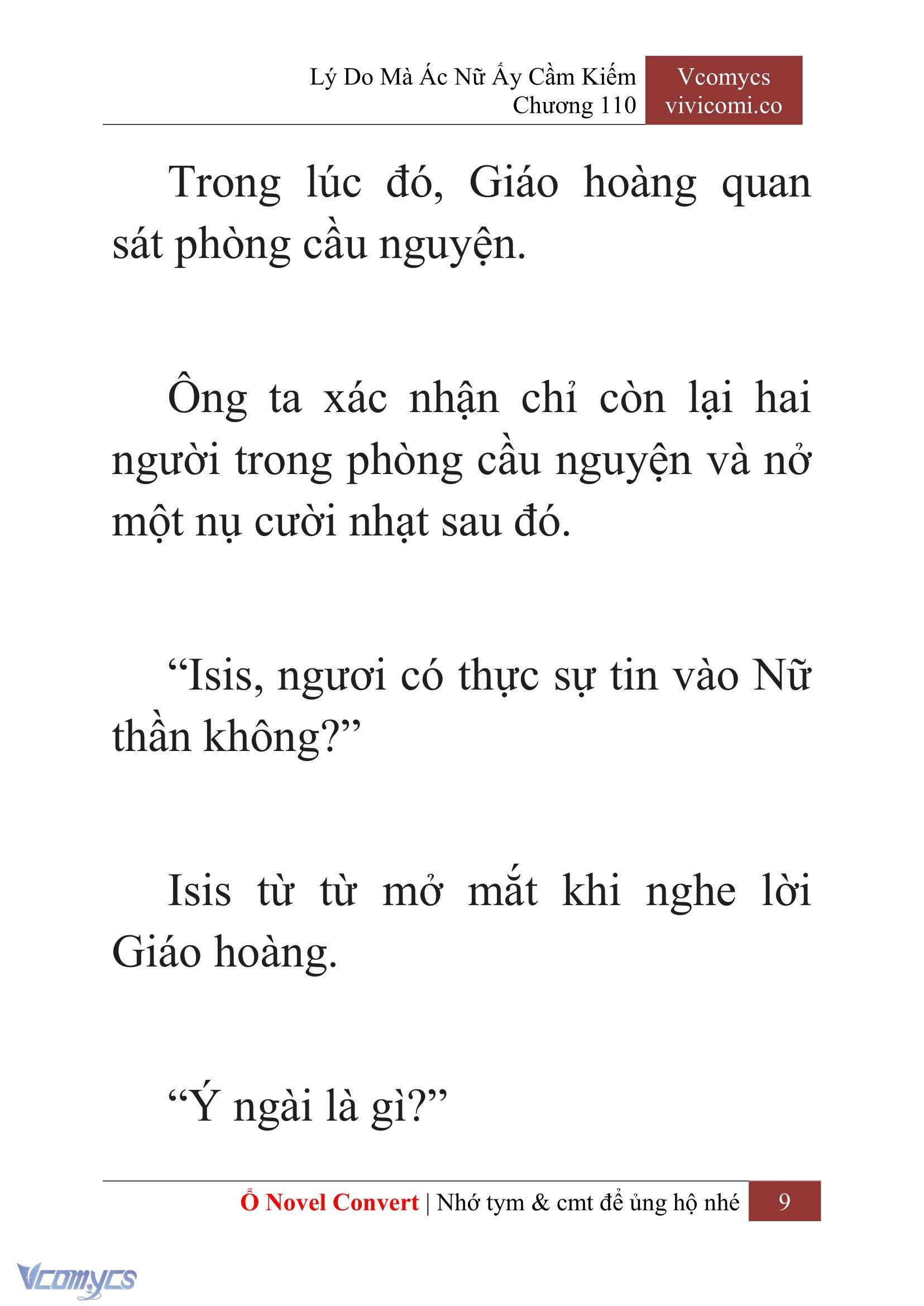 [Novel] Lý Do Mà Ác Nữ Ấy Cầm Kiếm Chapter 110 - Trang 12