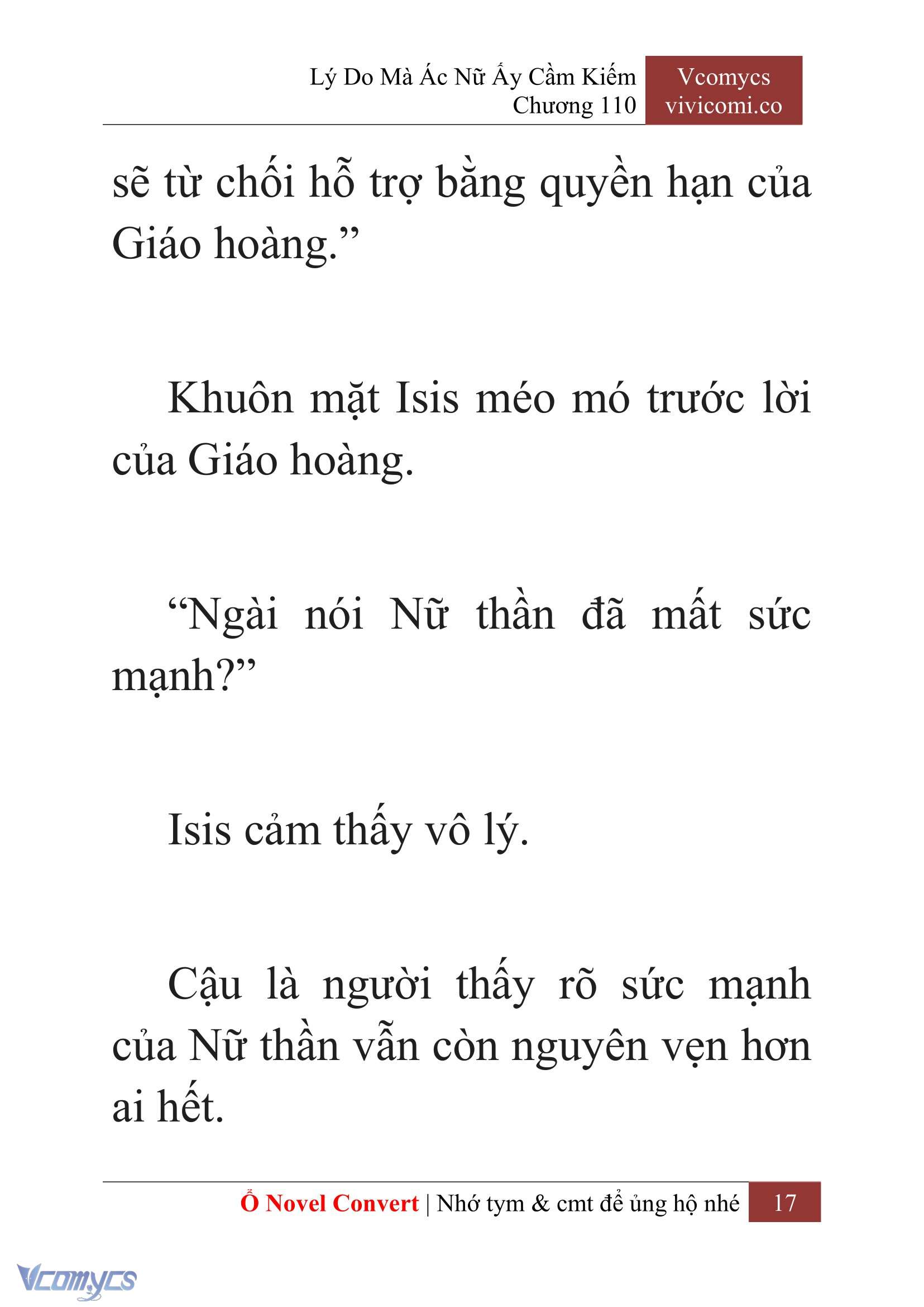 [Novel] Lý Do Mà Ác Nữ Ấy Cầm Kiếm Chapter 110 - Trang 20