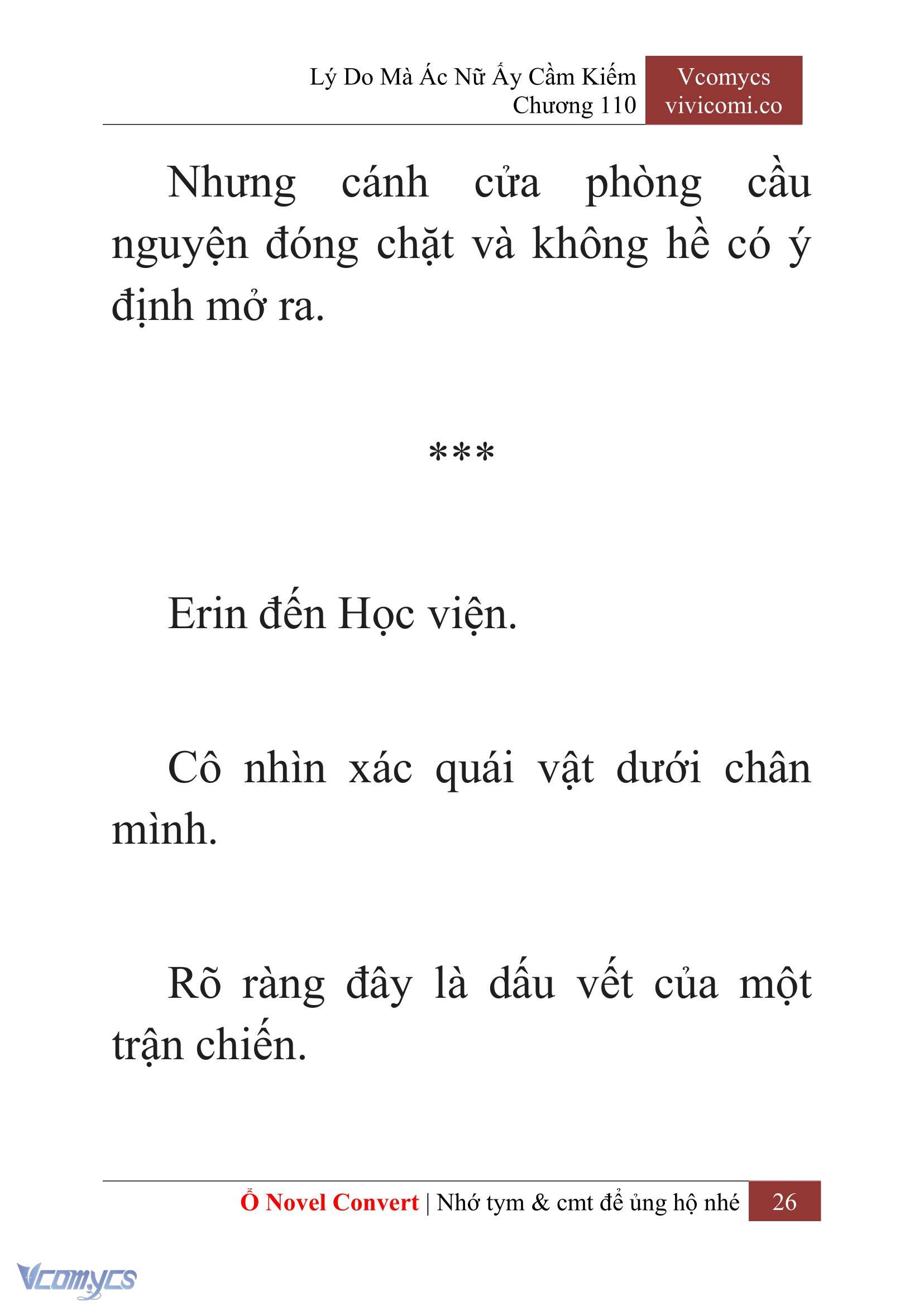[Novel] Lý Do Mà Ác Nữ Ấy Cầm Kiếm Chapter 110 - Trang 29
