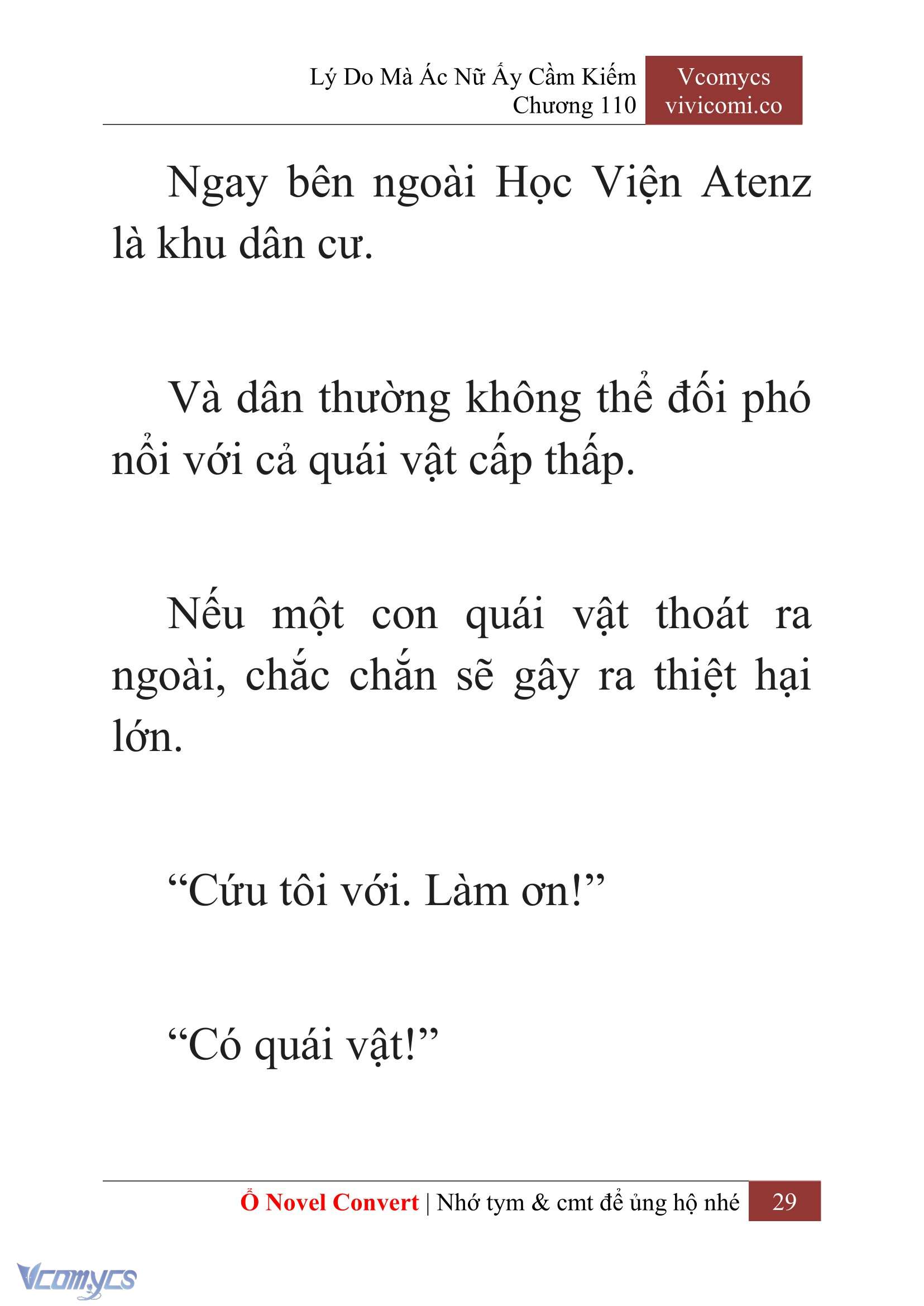 [Novel] Lý Do Mà Ác Nữ Ấy Cầm Kiếm Chapter 110 - Trang 32
