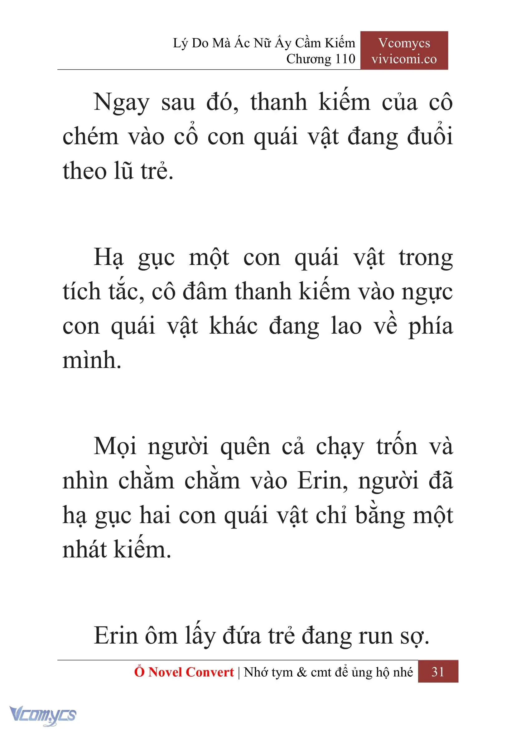 [Novel] Lý Do Mà Ác Nữ Ấy Cầm Kiếm Chapter 110 - Trang 34