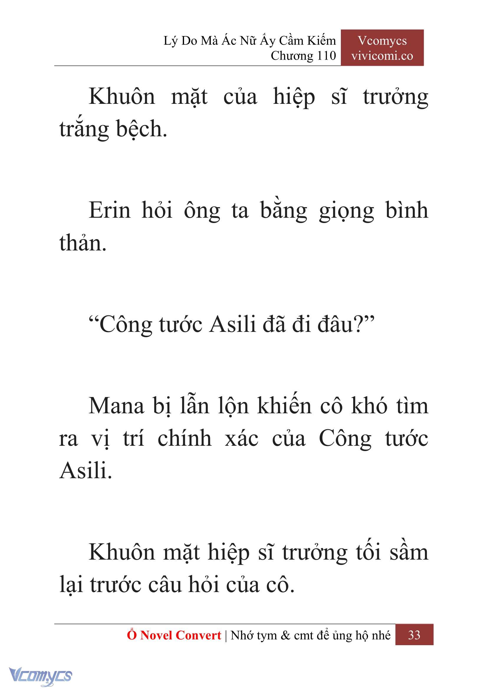 [Novel] Lý Do Mà Ác Nữ Ấy Cầm Kiếm Chapter 110 - Trang 36