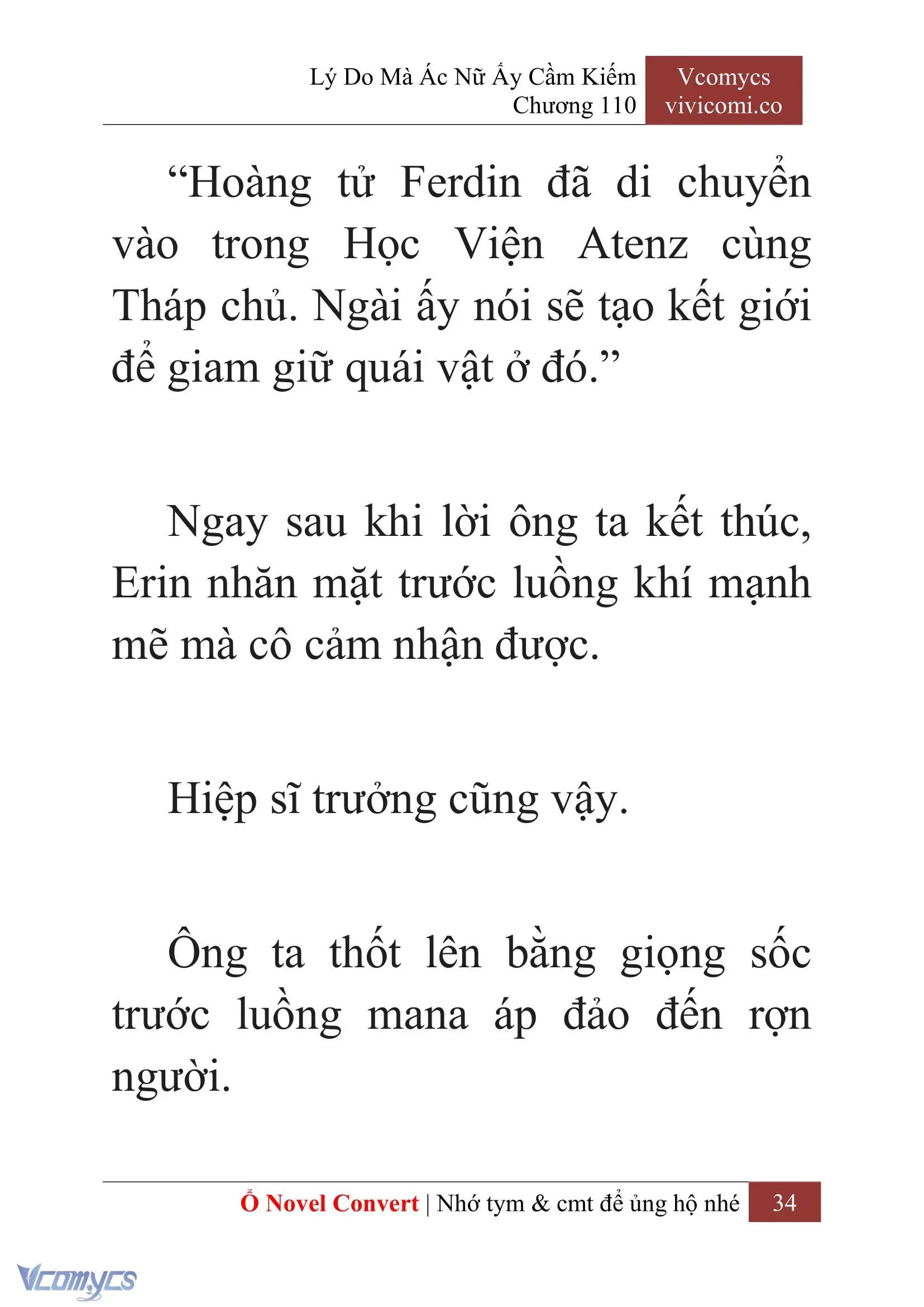 [Novel] Lý Do Mà Ác Nữ Ấy Cầm Kiếm Chapter 110 - Trang 37