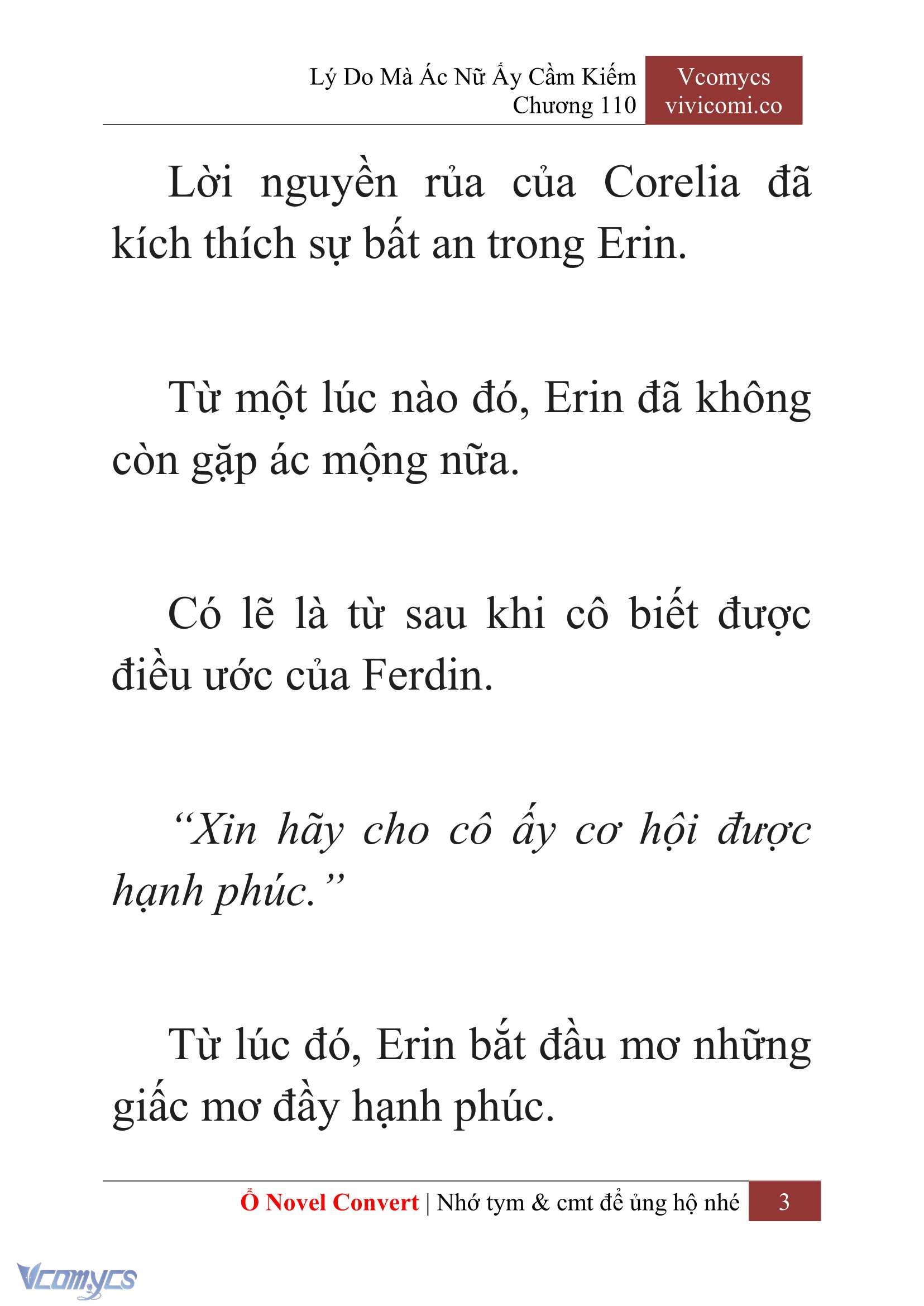 [Novel] Lý Do Mà Ác Nữ Ấy Cầm Kiếm Chapter 110 - Trang 6