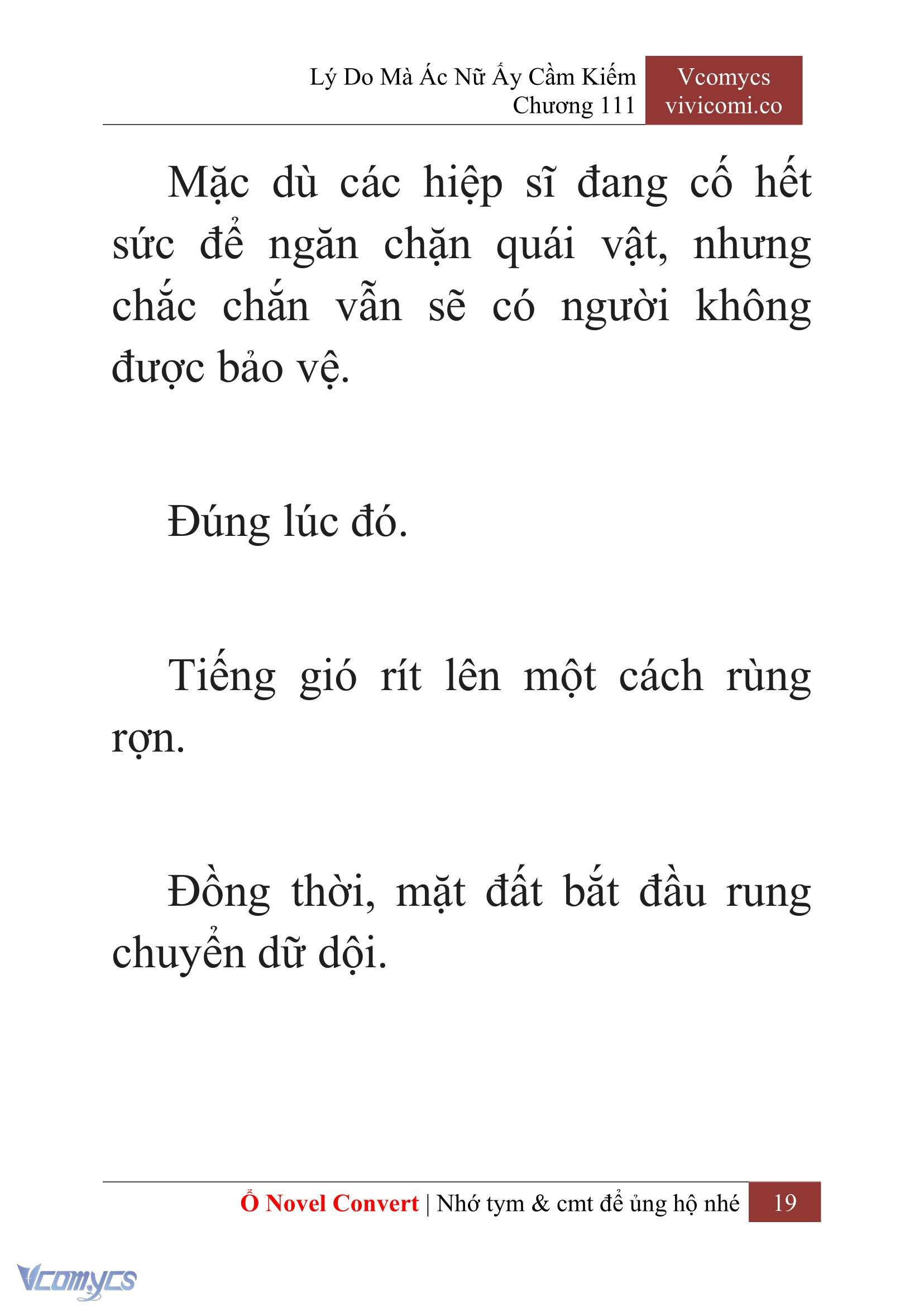 [Novel] Lý Do Mà Ác Nữ Ấy Cầm Kiếm Chapter 111 - Trang 22