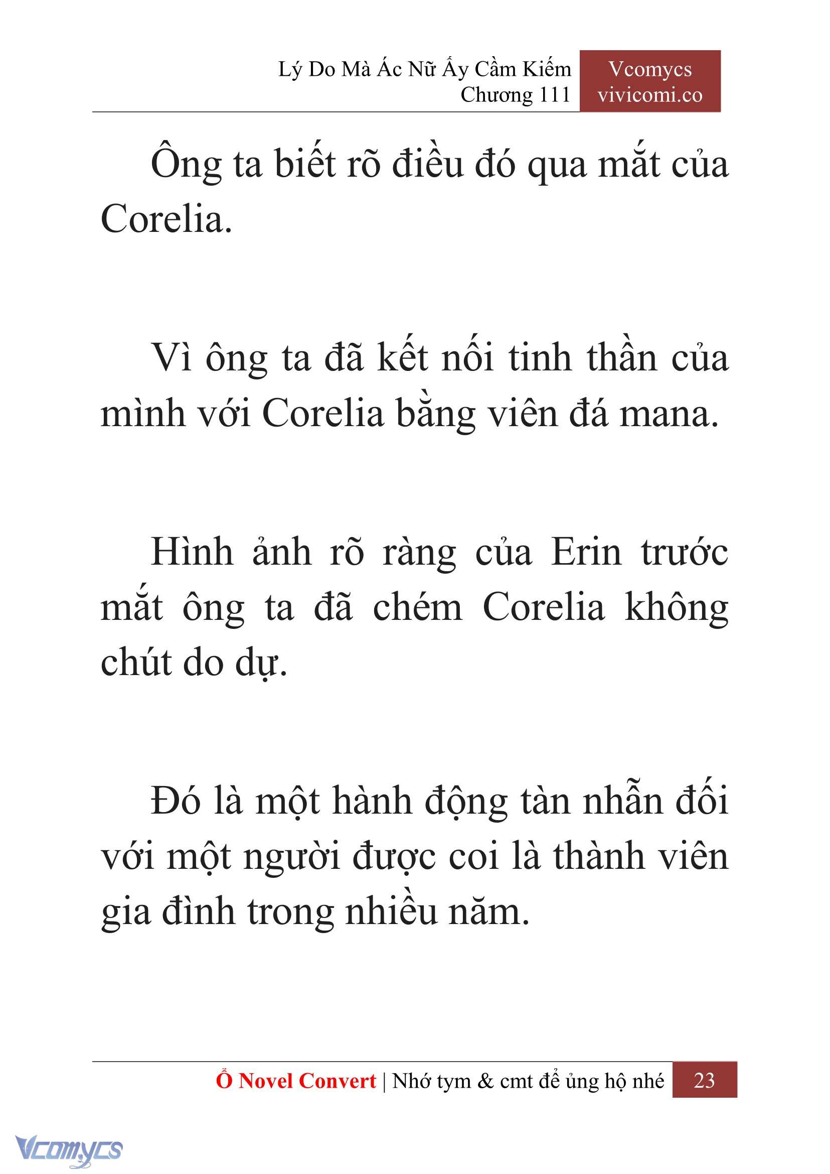[Novel] Lý Do Mà Ác Nữ Ấy Cầm Kiếm Chapter 111 - Trang 26