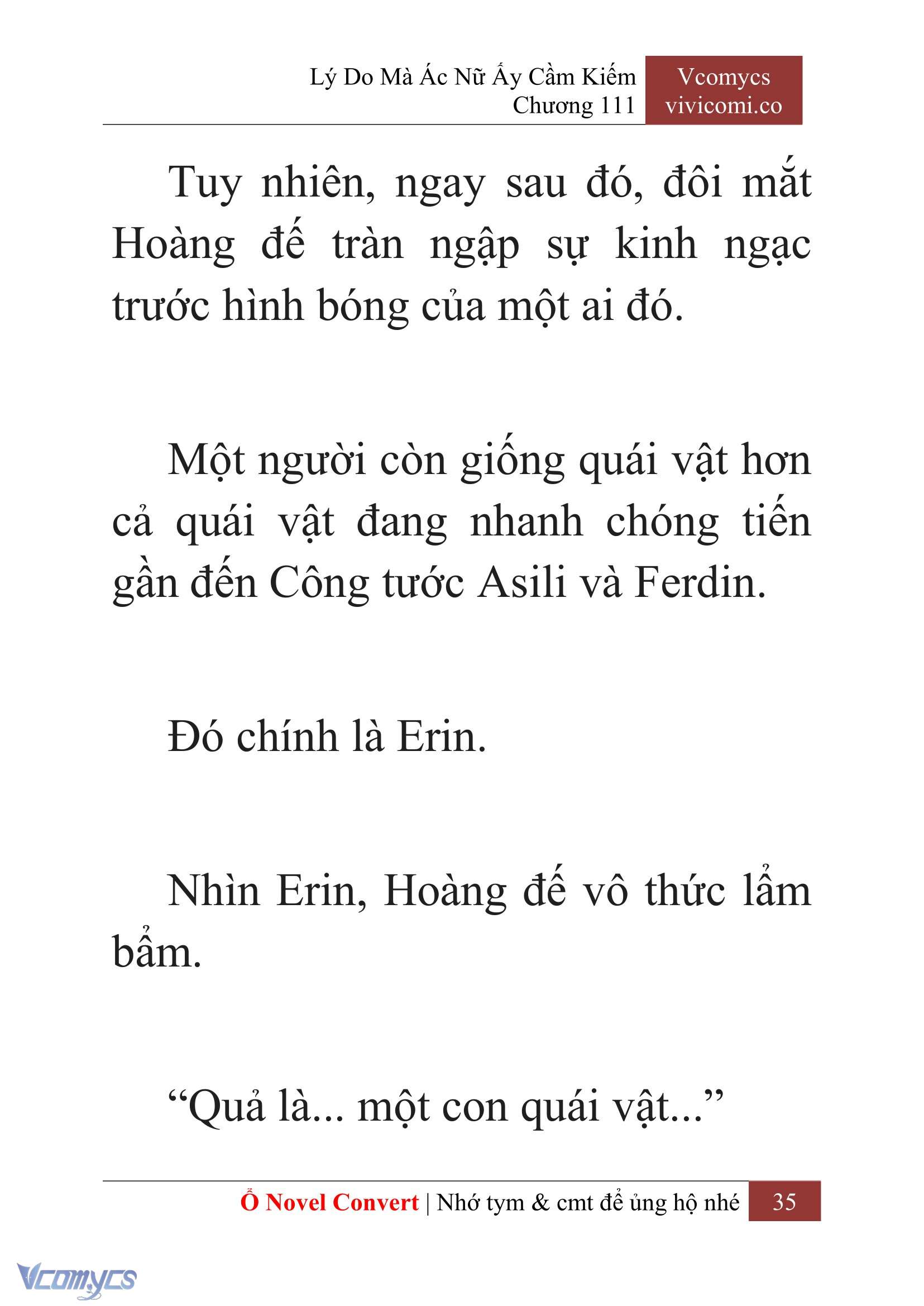 [Novel] Lý Do Mà Ác Nữ Ấy Cầm Kiếm Chapter 111 - Trang 38