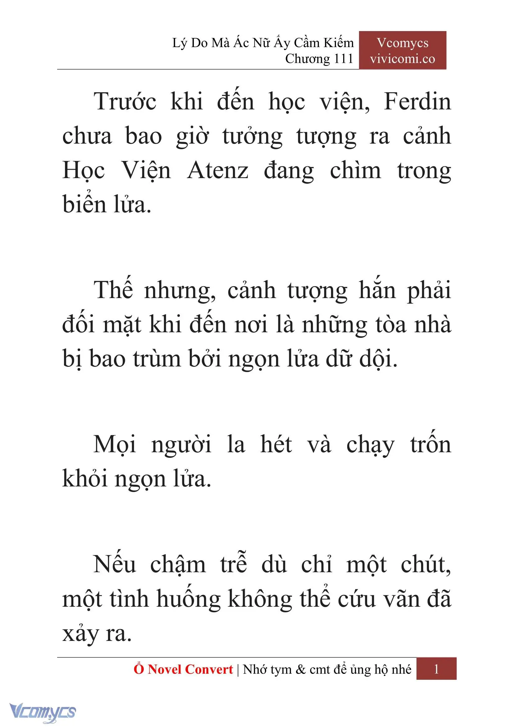 [Novel] Lý Do Mà Ác Nữ Ấy Cầm Kiếm Chapter 111 - Trang 4