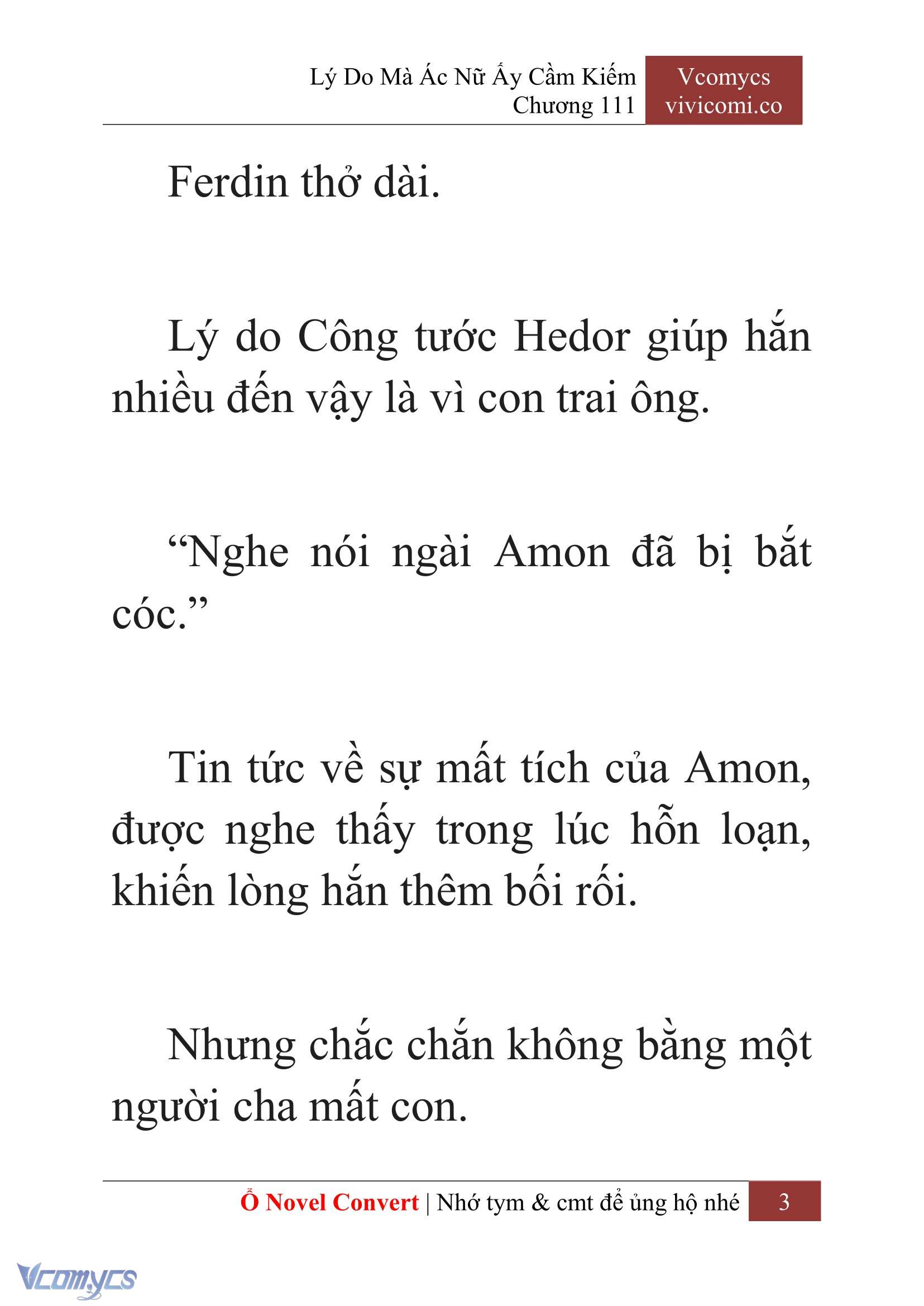 [Novel] Lý Do Mà Ác Nữ Ấy Cầm Kiếm Chapter 111 - Trang 6