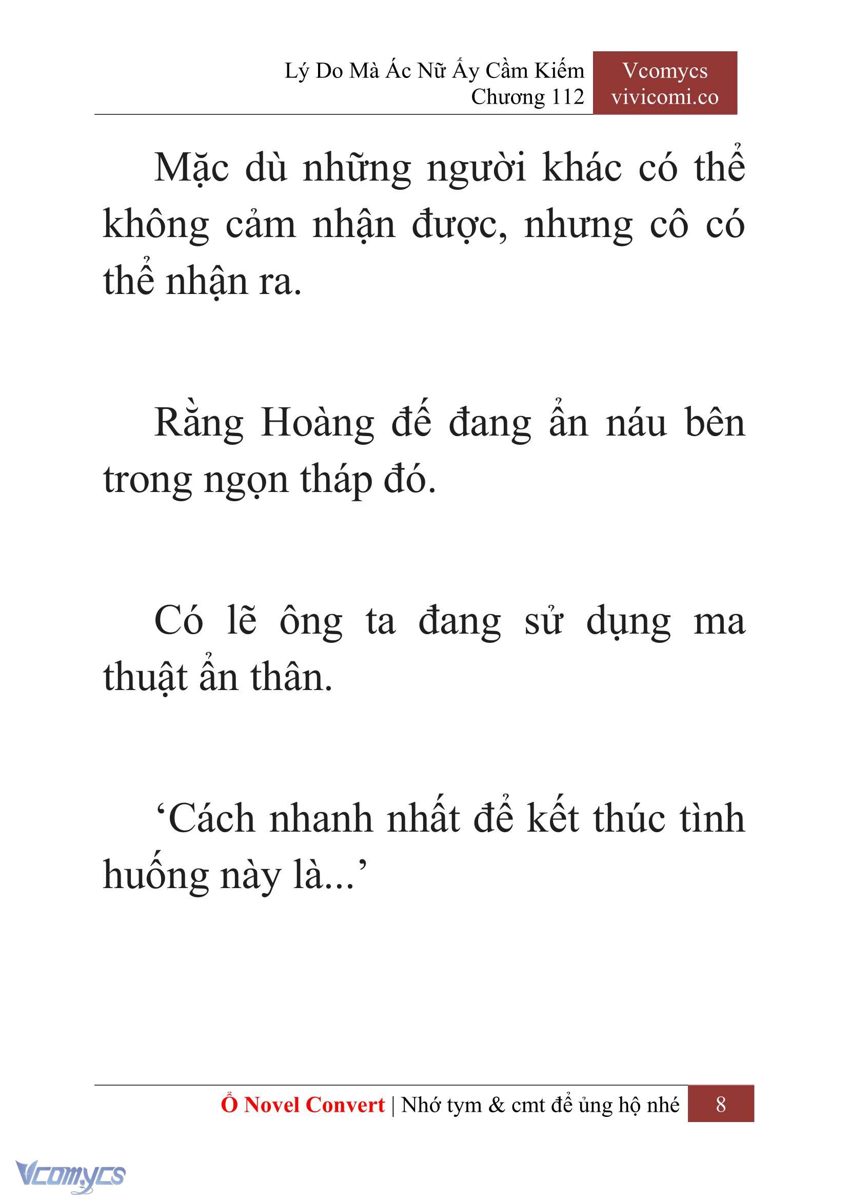 [Novel] Lý Do Mà Ác Nữ Ấy Cầm Kiếm Chapter 112 - Trang 11