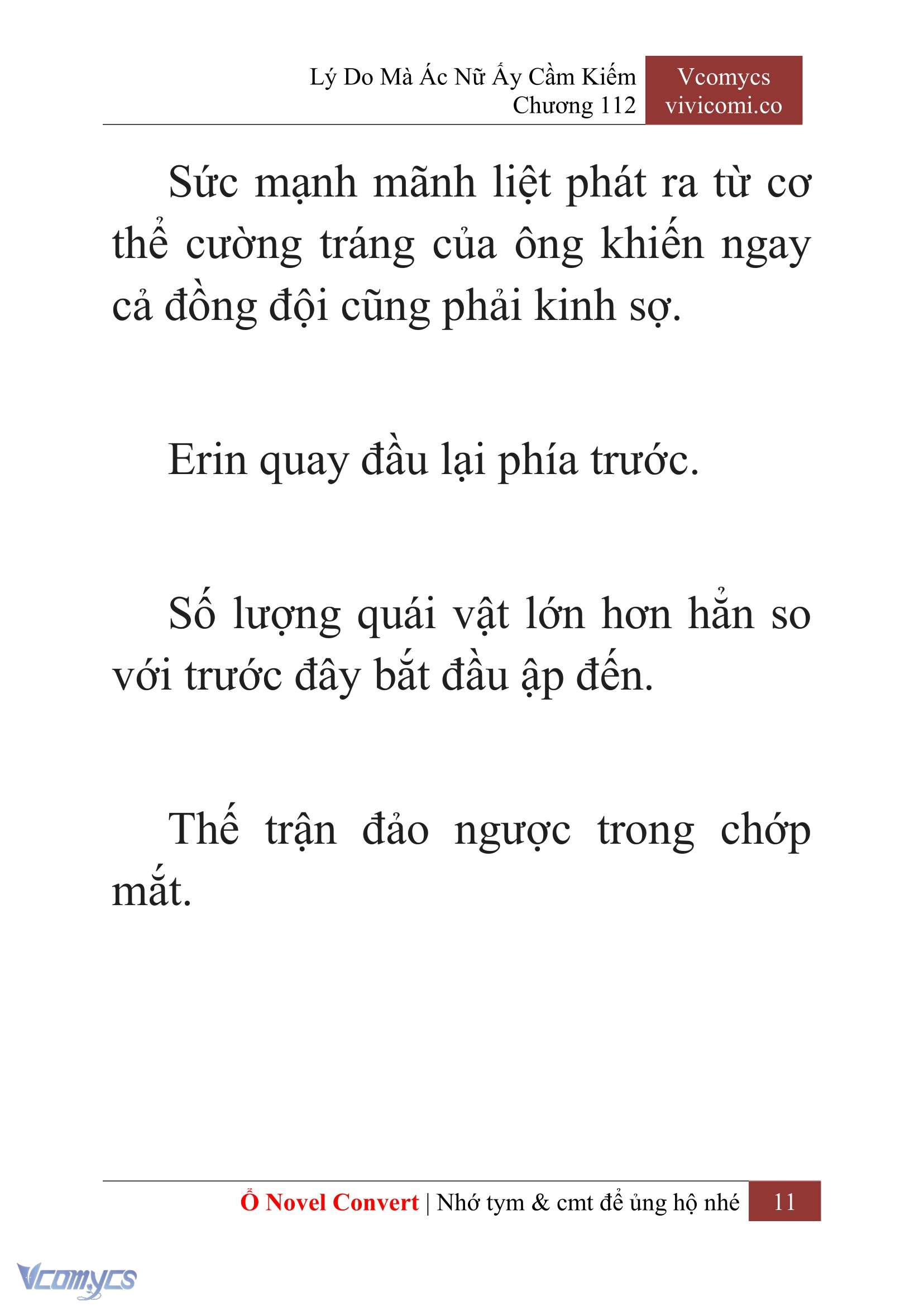 [Novel] Lý Do Mà Ác Nữ Ấy Cầm Kiếm Chapter 112 - Trang 14