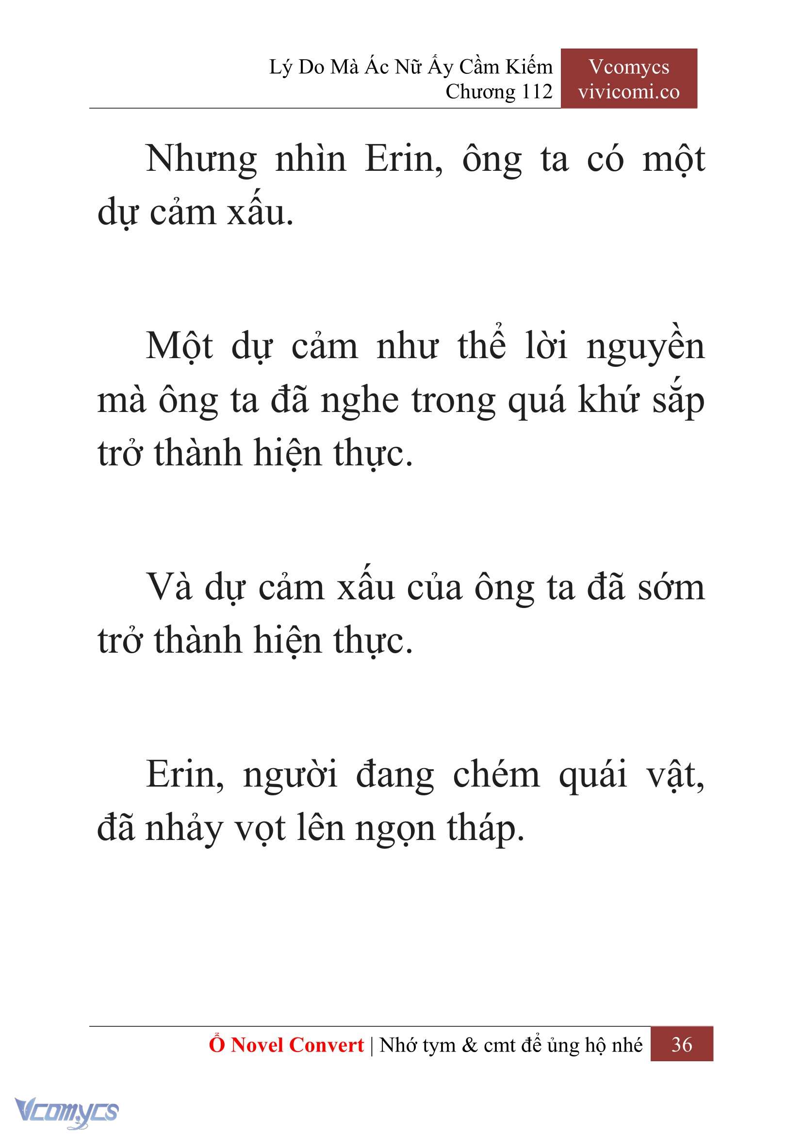 [Novel] Lý Do Mà Ác Nữ Ấy Cầm Kiếm Chapter 112 - Trang 39