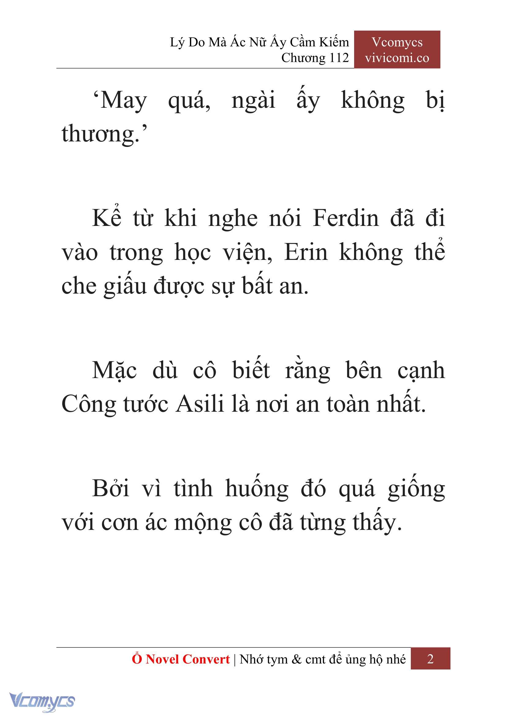 [Novel] Lý Do Mà Ác Nữ Ấy Cầm Kiếm Chapter 112 - Trang 5