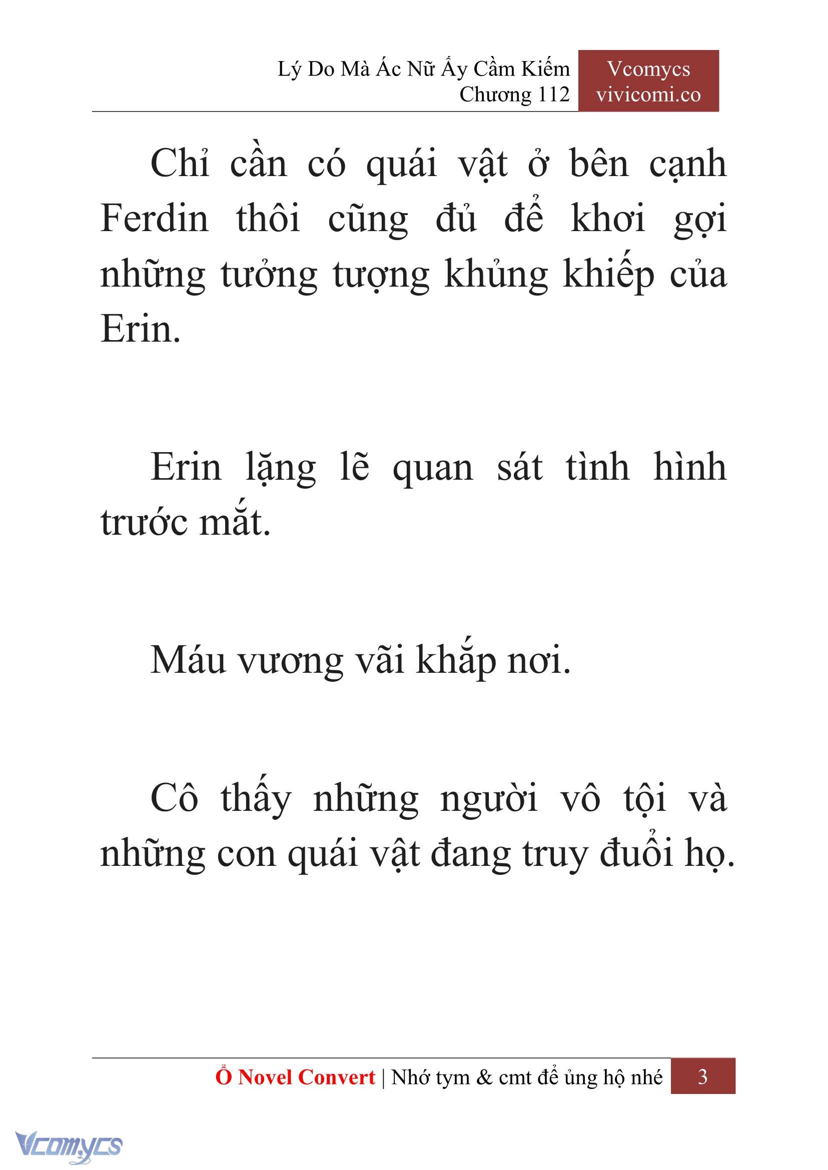 [Novel] Lý Do Mà Ác Nữ Ấy Cầm Kiếm Chapter 112 - Trang 6