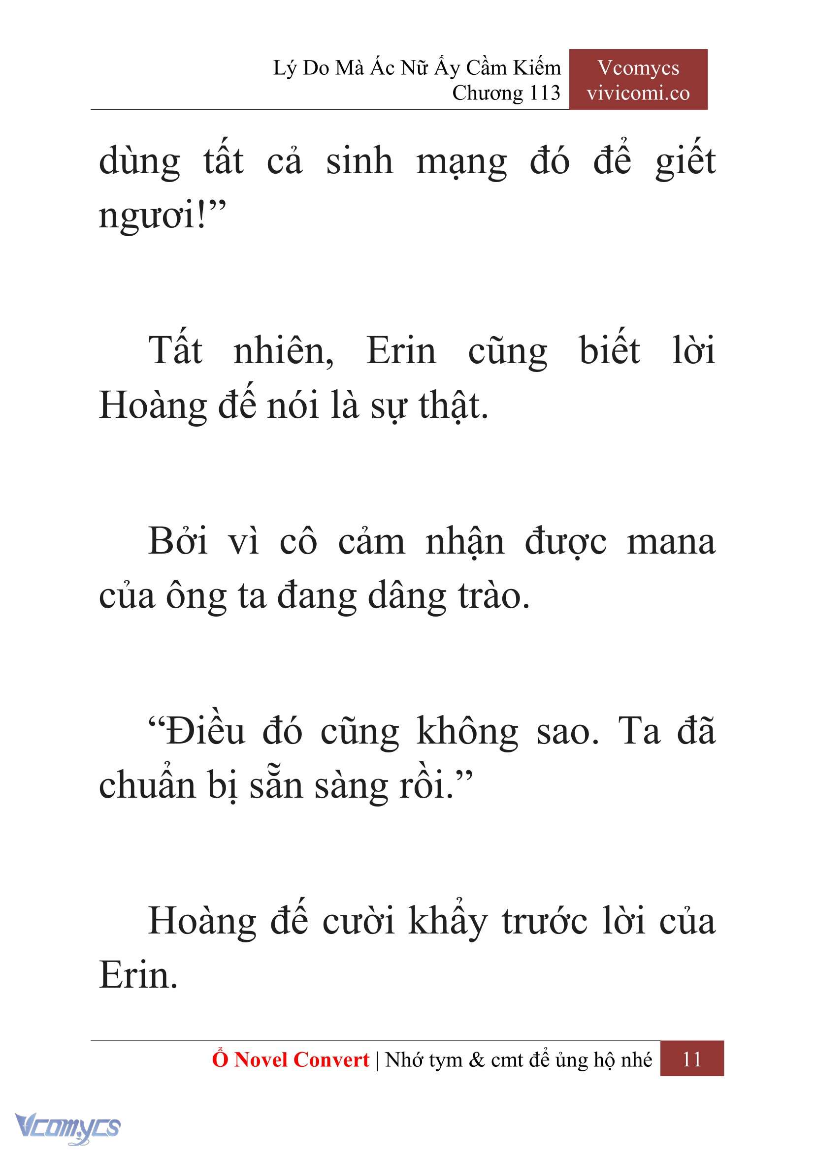 [Novel] Lý Do Mà Ác Nữ Ấy Cầm Kiếm Chapter 113 - Trang 14