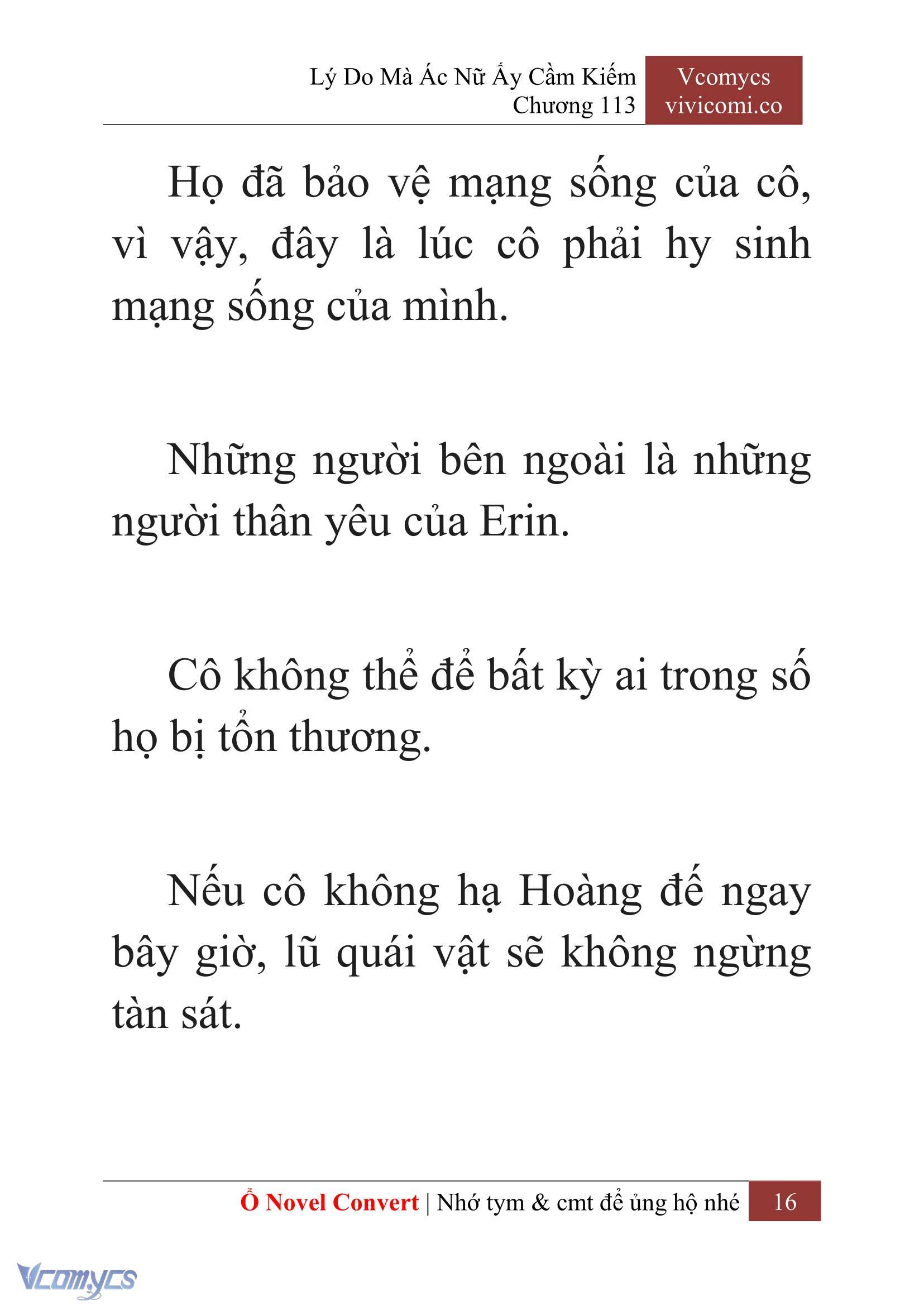 [Novel] Lý Do Mà Ác Nữ Ấy Cầm Kiếm Chapter 113 - Trang 19