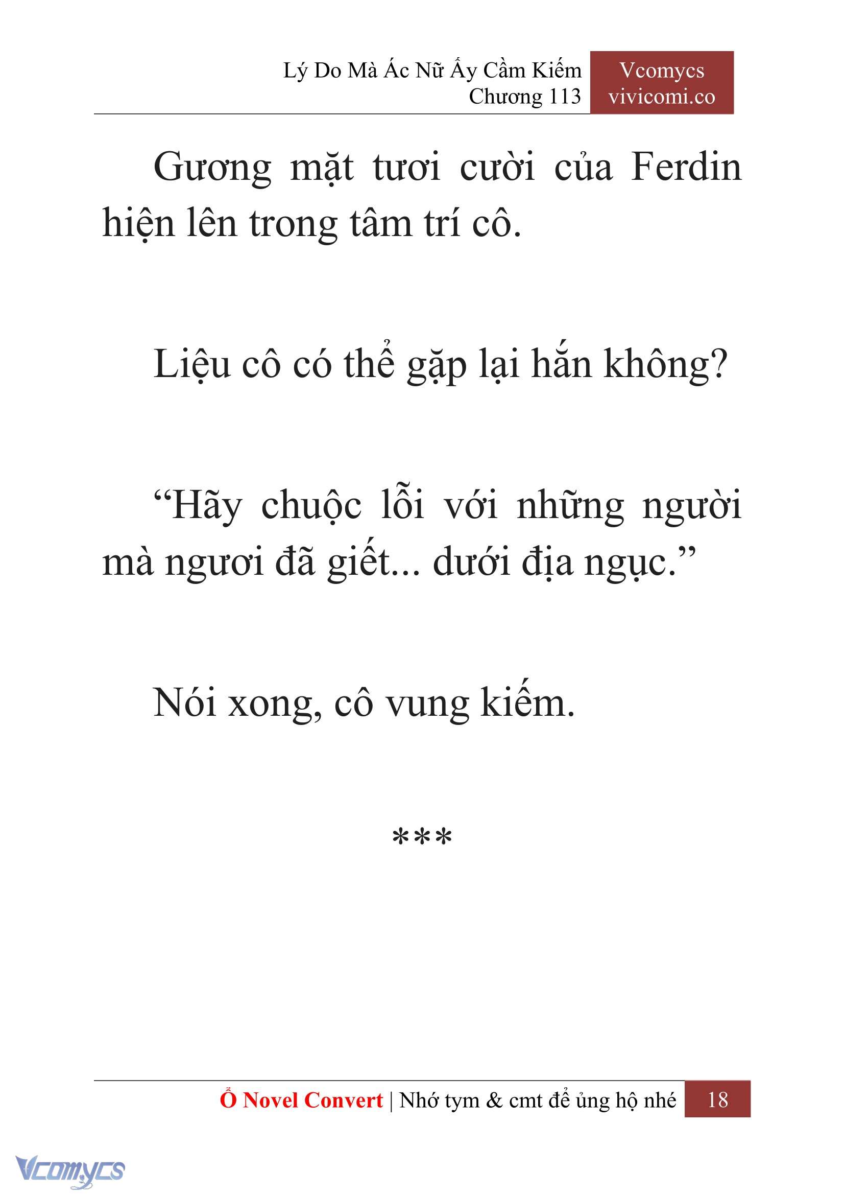 [Novel] Lý Do Mà Ác Nữ Ấy Cầm Kiếm Chapter 113 - Trang 21