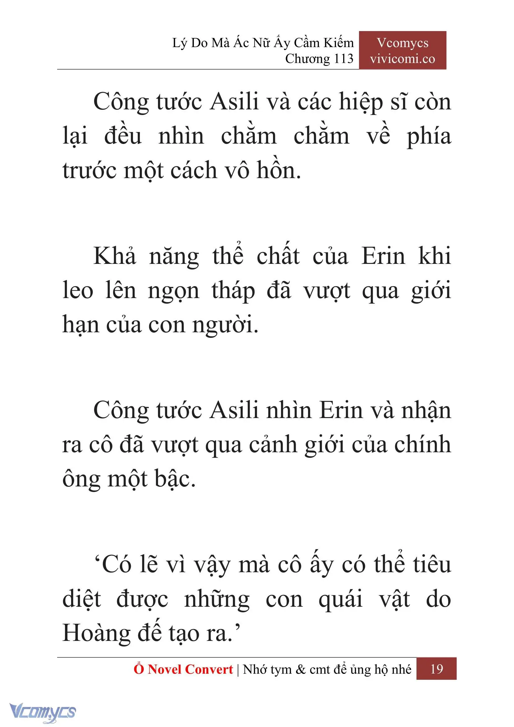[Novel] Lý Do Mà Ác Nữ Ấy Cầm Kiếm Chapter 113 - Trang 22