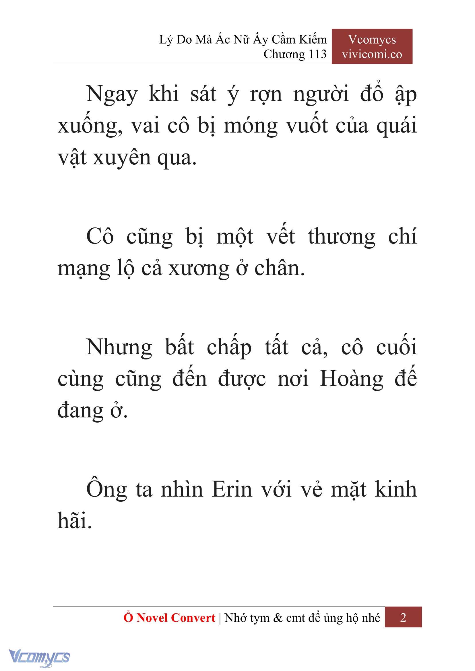 [Novel] Lý Do Mà Ác Nữ Ấy Cầm Kiếm Chapter 113 - Trang 5